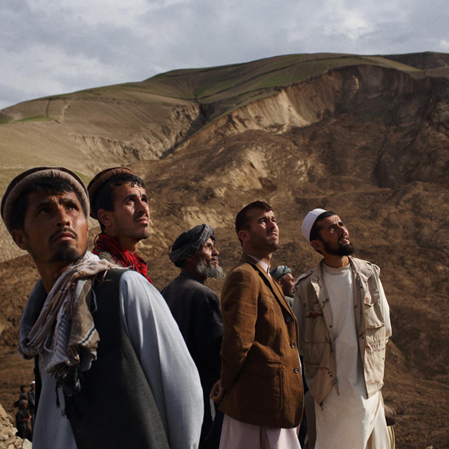Approximately 24 hours after 2 landslides buried over 2000 residents of Argo district in the mountainous northeastern state of Badakhshan under hundreds of feet of mud. The first landslide buried some 300 homes and those who had been inside or on the str