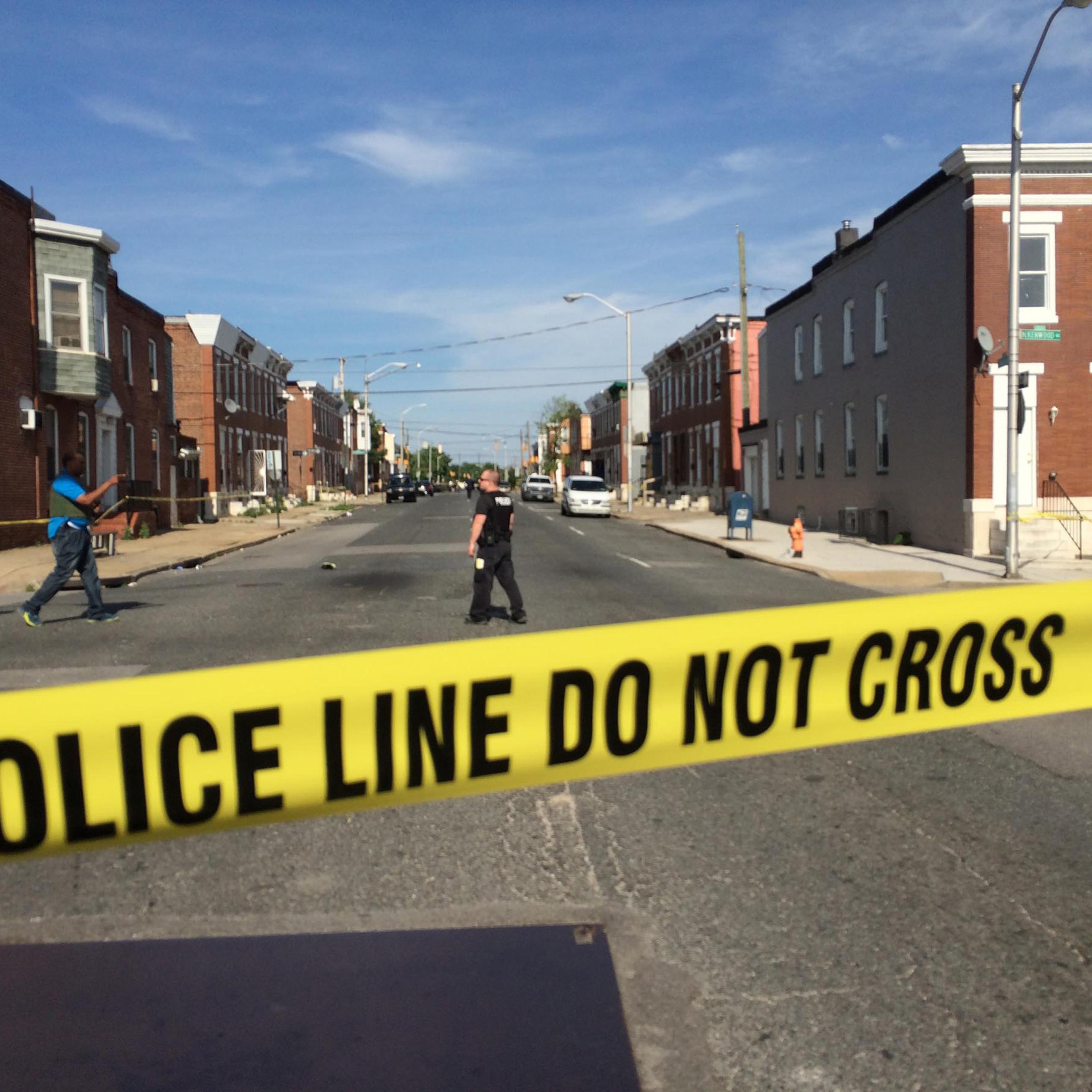 Violence Baltimore police