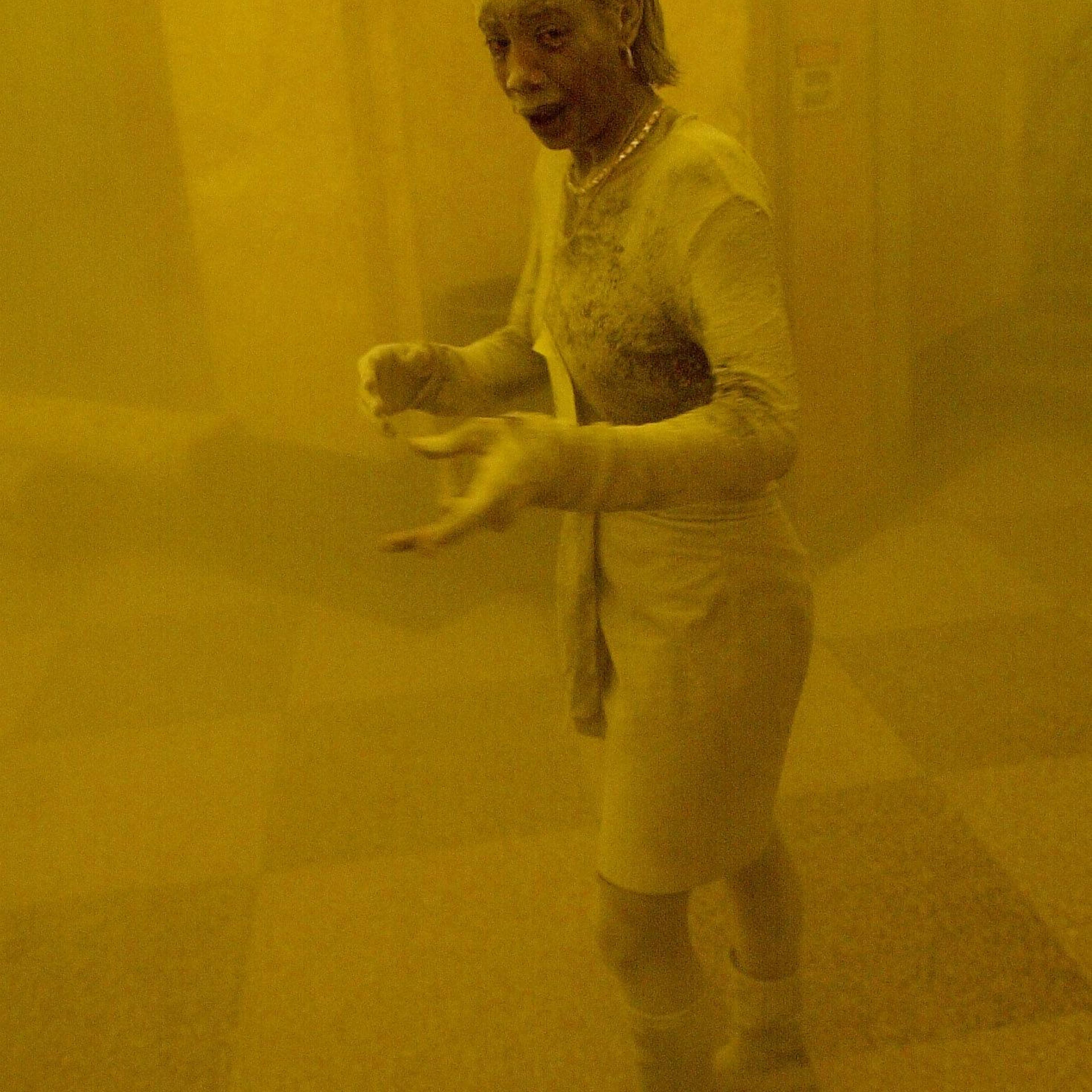 This 11 September 2001 file photo shows