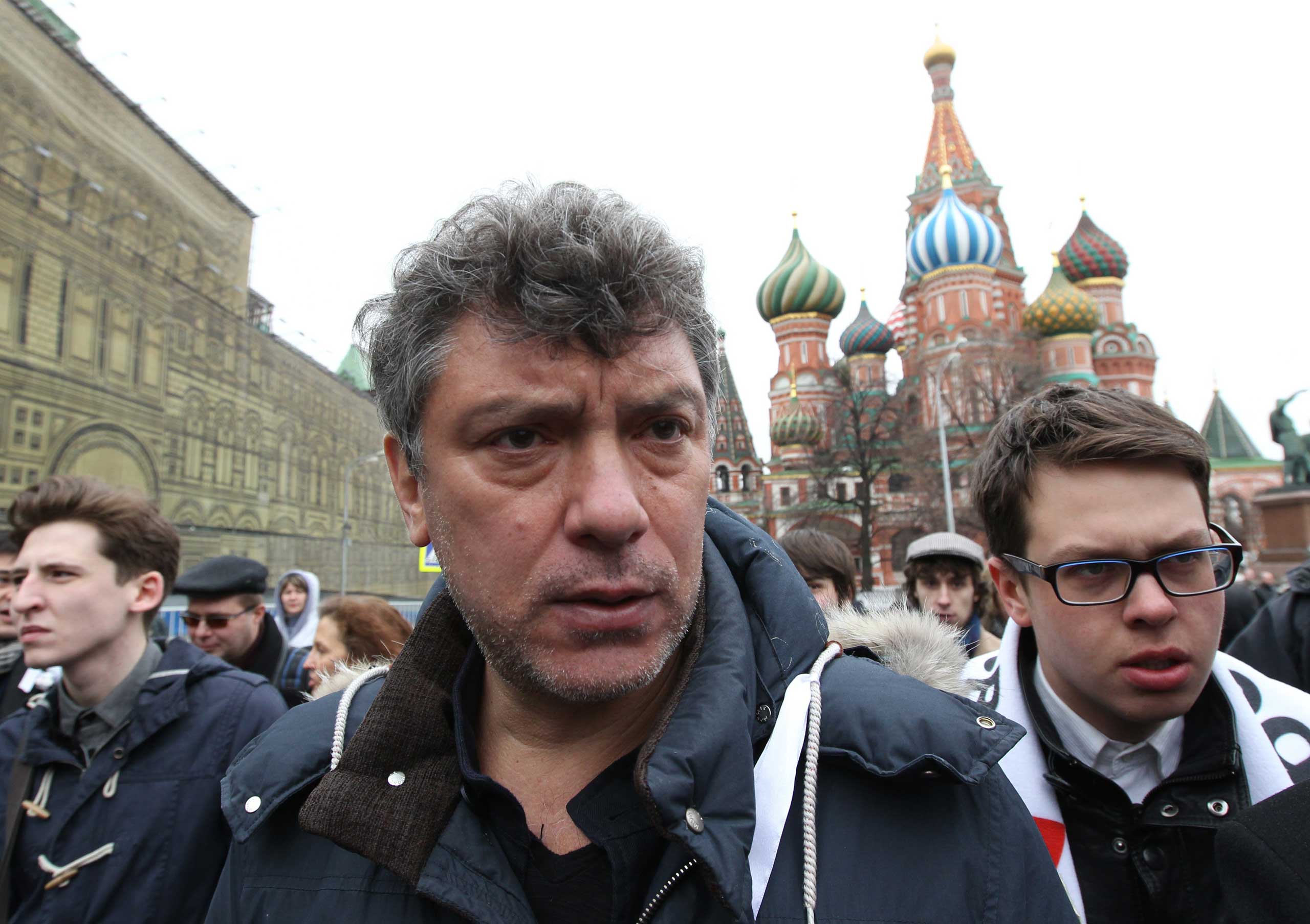 Anti-Putin Protest Held In Red Square
