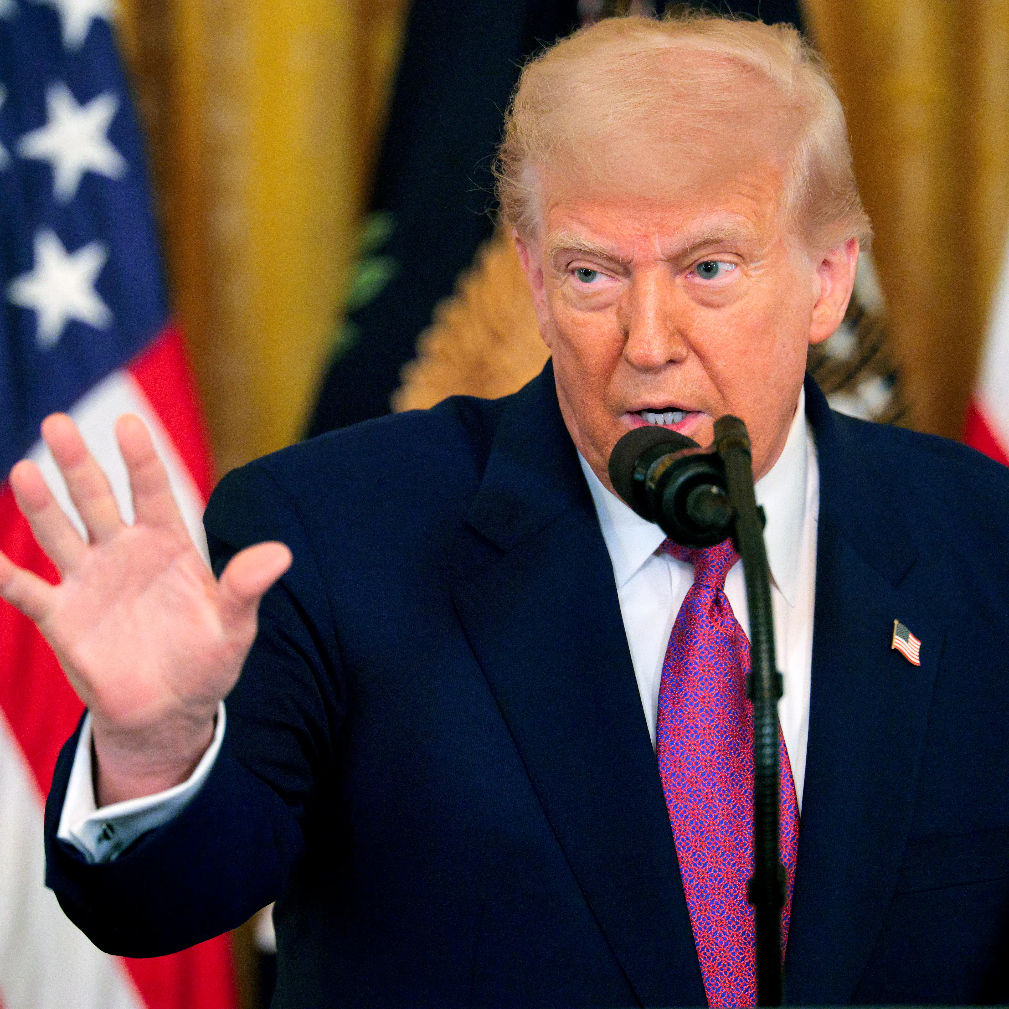 President Trump Holds Bill-Signing Ceremony At The White House