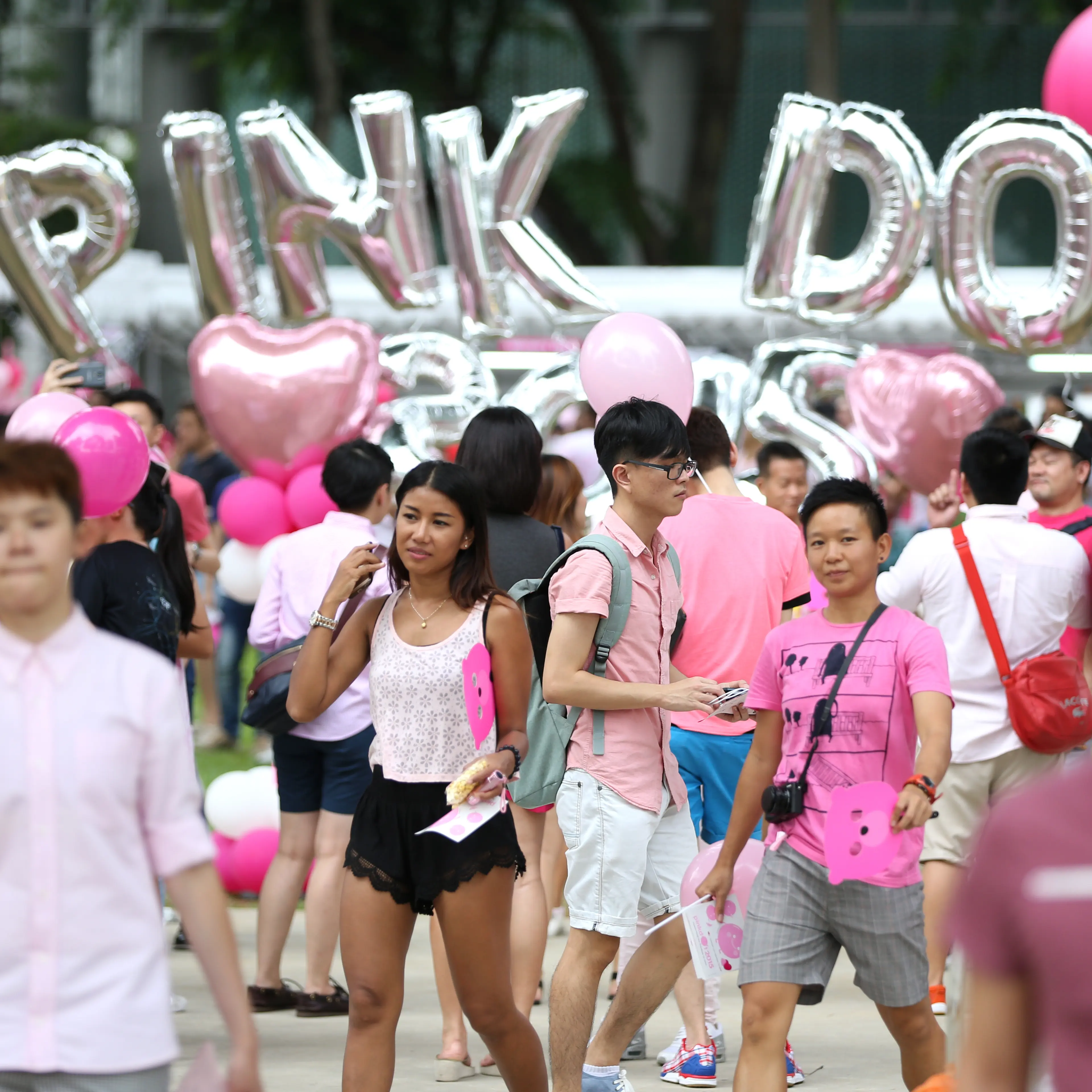 Pink Dot Rally Held In Singapore