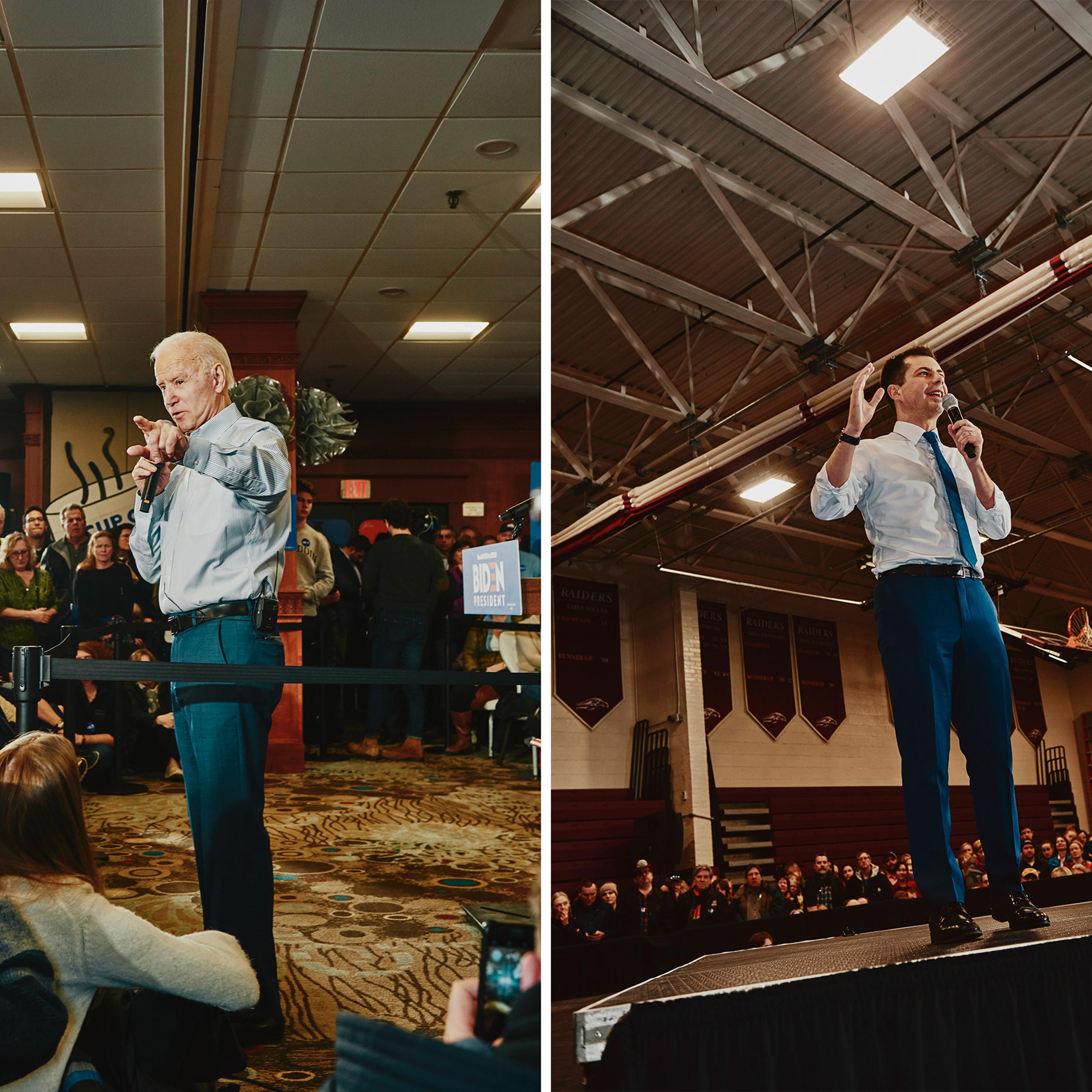 Hampton, New Hampshire - February 9, 2020: Former Vice President Joe Biden speaking at his GOTV Event at Ashworth by the Sea in Hampton, New Hampshire. Credit: Tony Luong for Time
