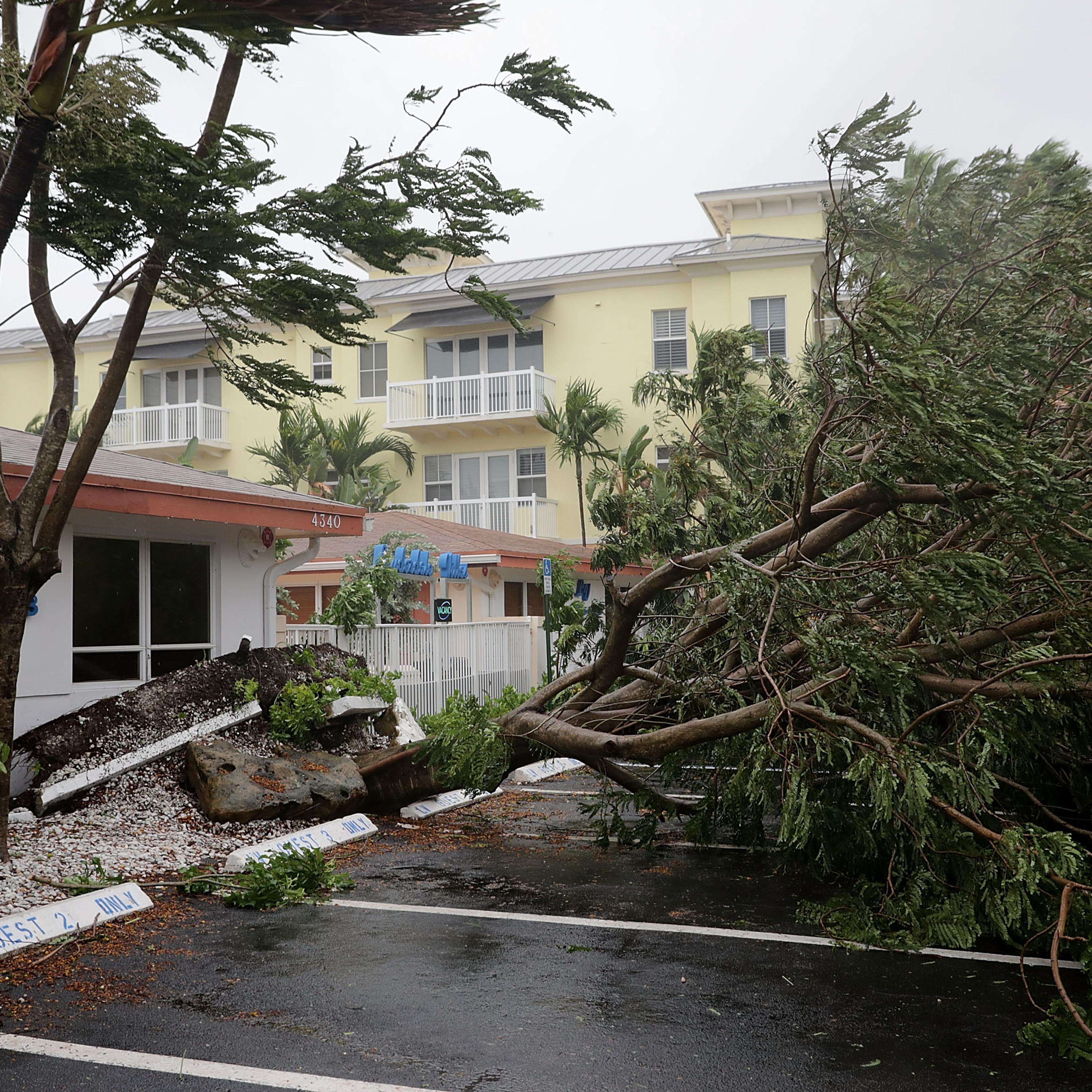Powerful Hurricane Irma Slams Into Florida