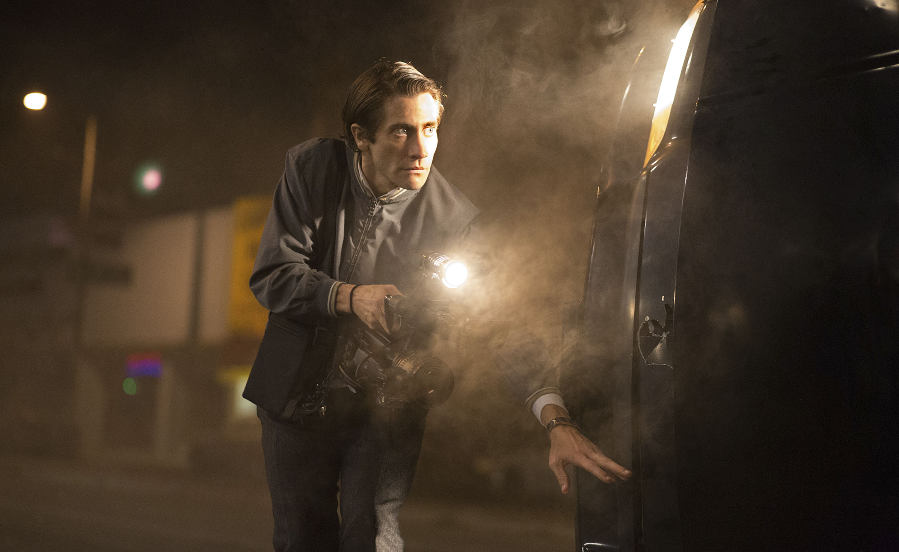Jake Gyllenhaal stars in Nightcrawler.