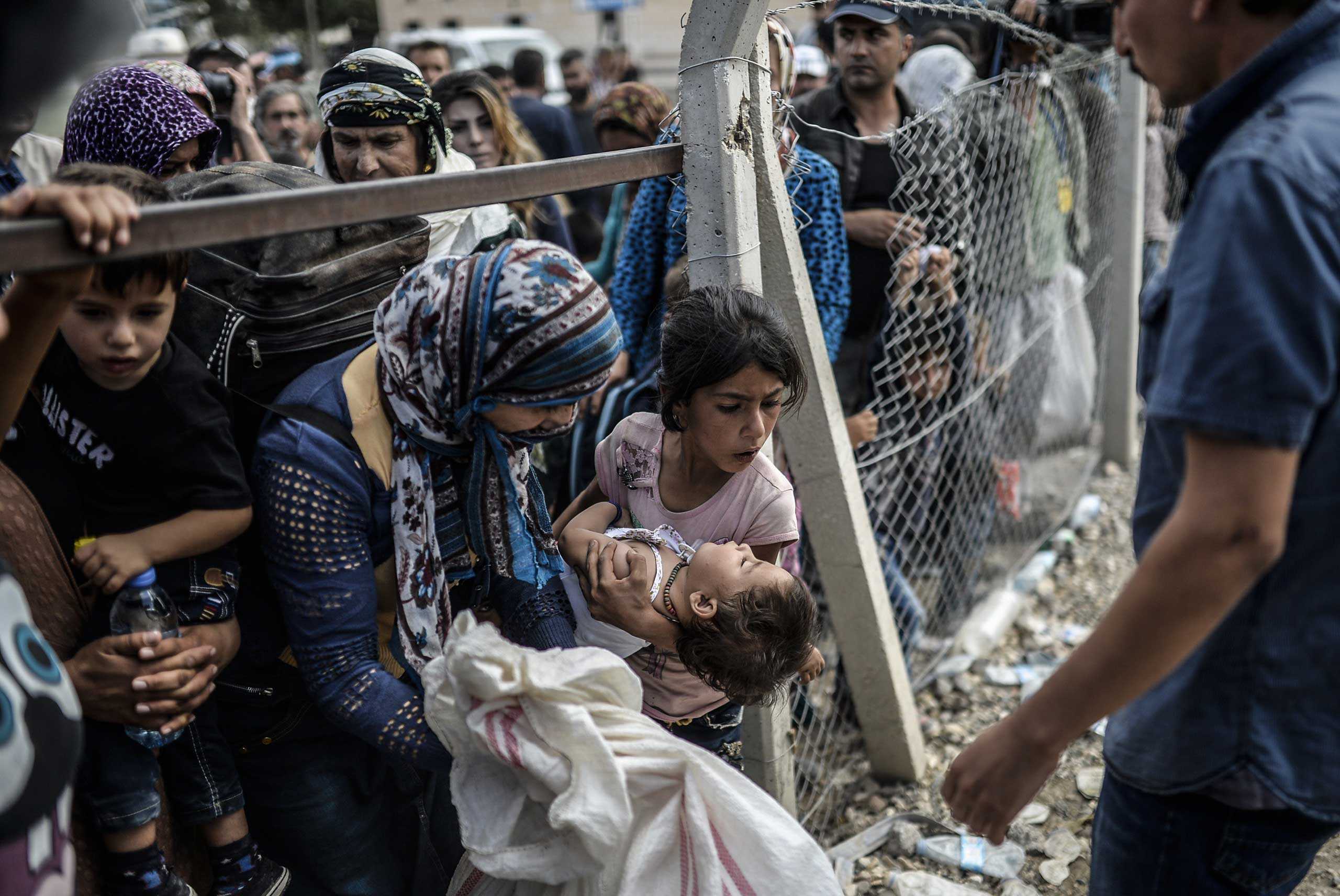 TURKEY-SYRIA-KURDS-REFUGEES