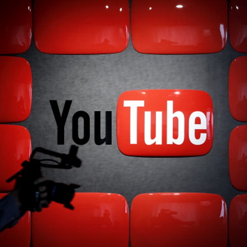 An employee at the Google Inc.'s YouTube Space studio in Tokyo, Japan.