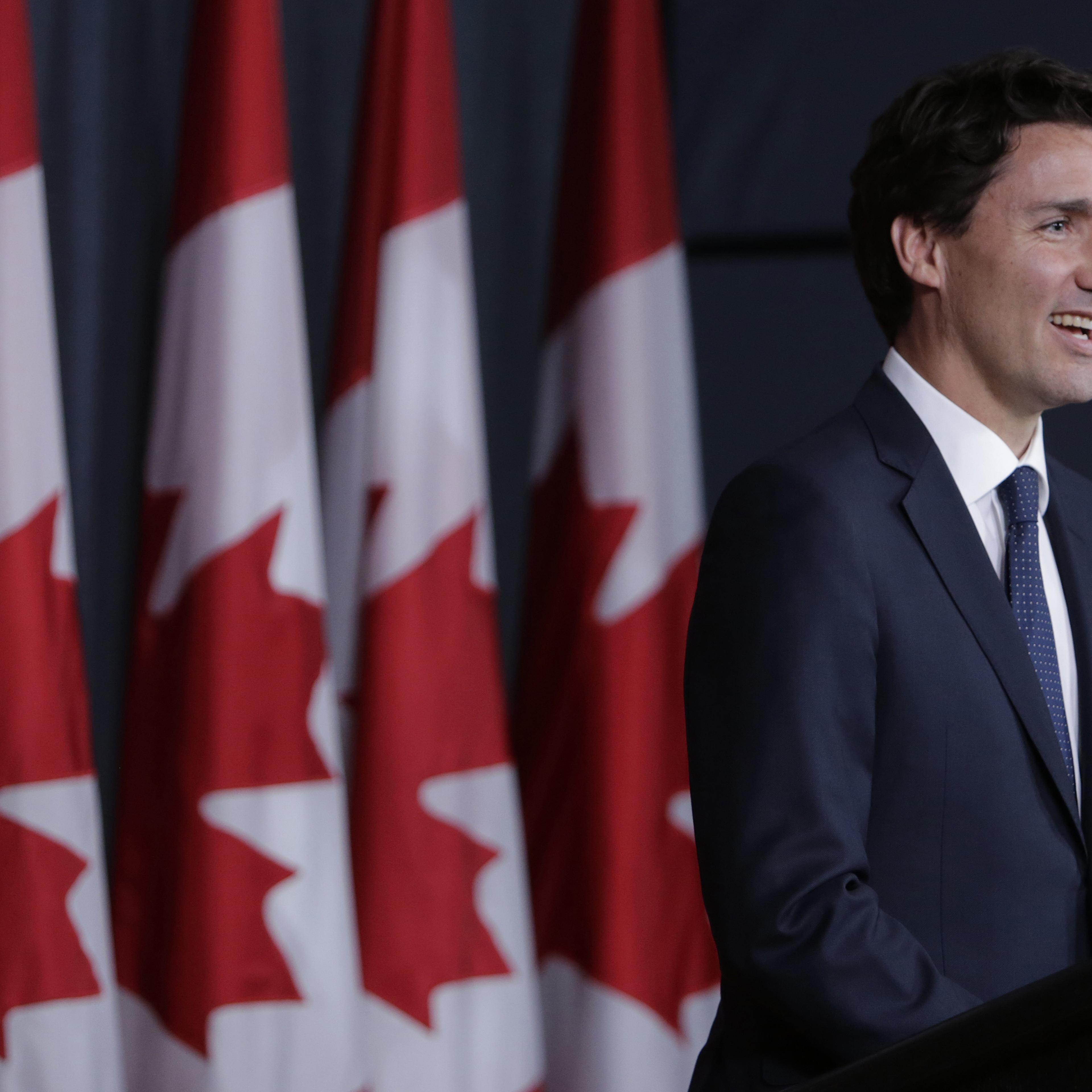 Canadian Prime Minister Justin Trudeau Holds News Conference
