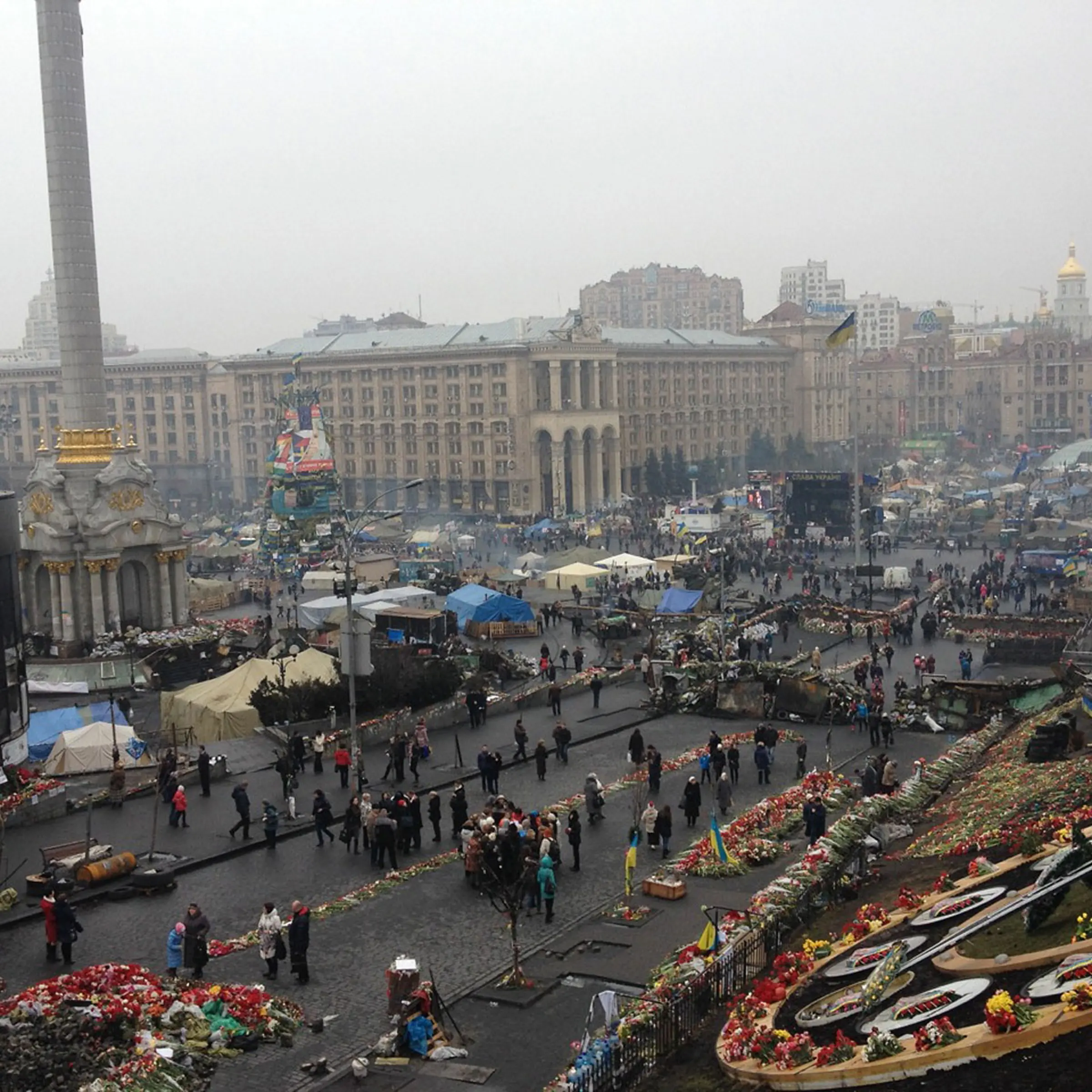 The Maidan: Kiev's Independence Square, March 6, 2014.