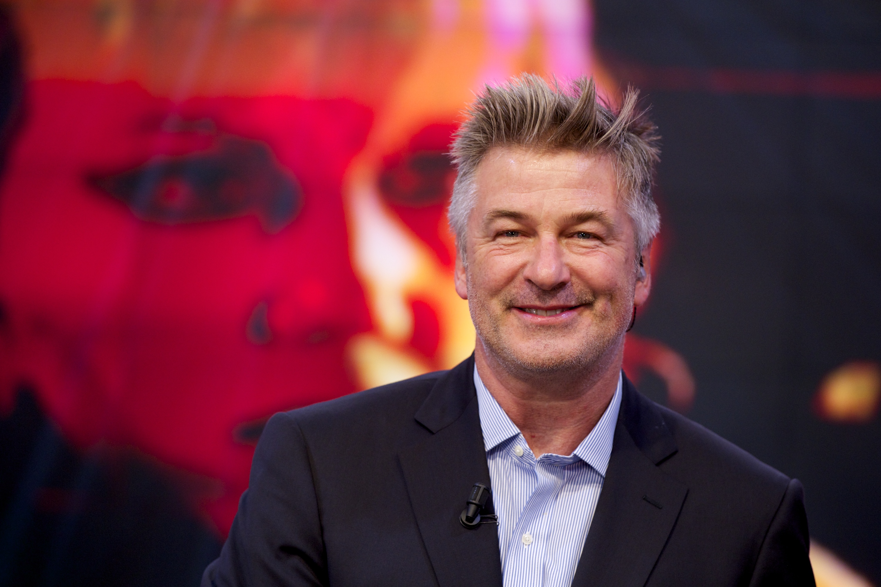 Alec Baldwin Attends "El Hormiguero" TV Show