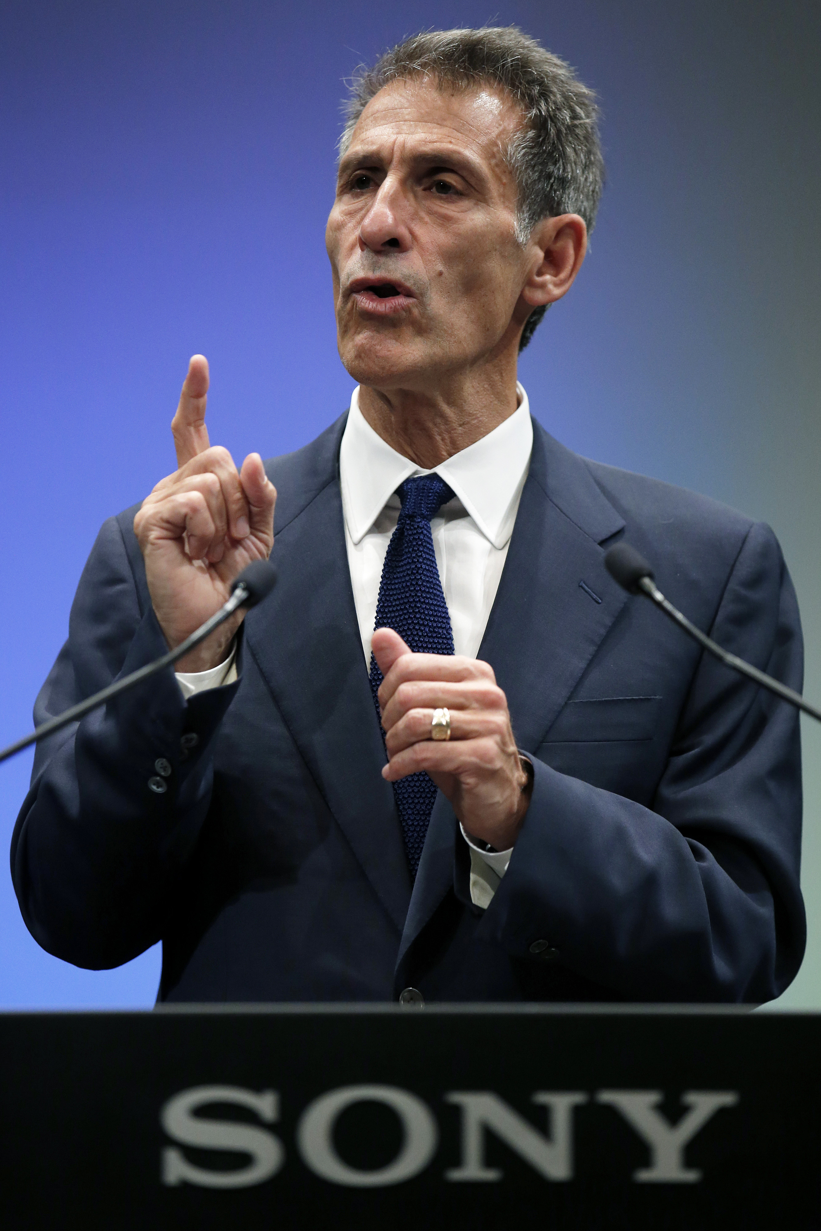 Sony Chief Executive Officer Kazuo Hirai Speaks At Sony IR Day
