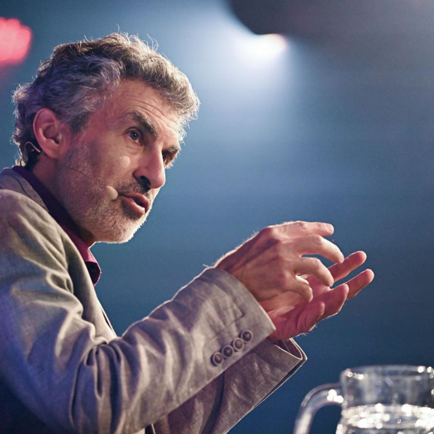 Yoshua Bengio, professor at the Montreal Institute for Learning Algorithms, during the C2 Montreal event in Montreal, Quebec, Canada, on May 24, 2023.
