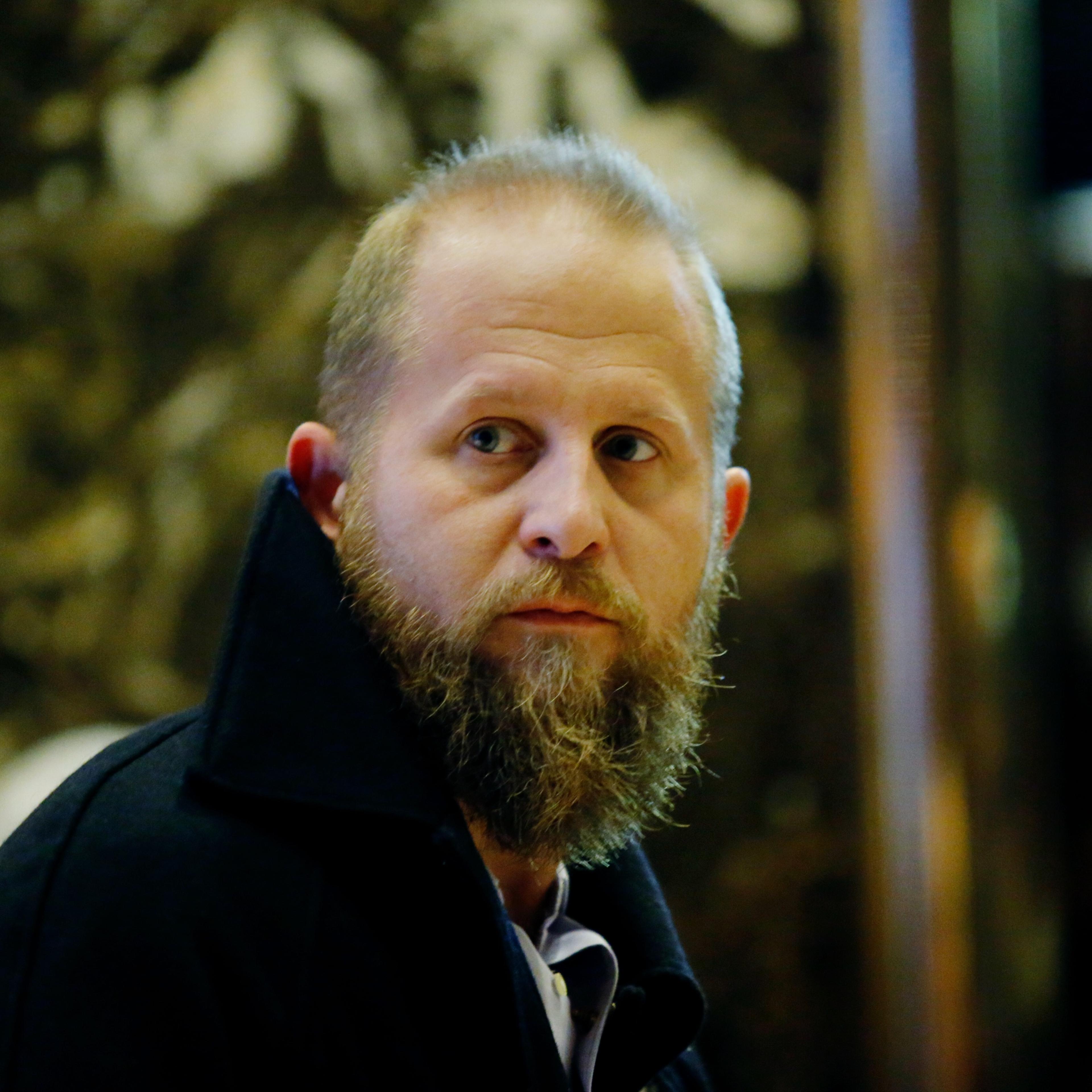 Brad Parscale arrives at Trump Tower