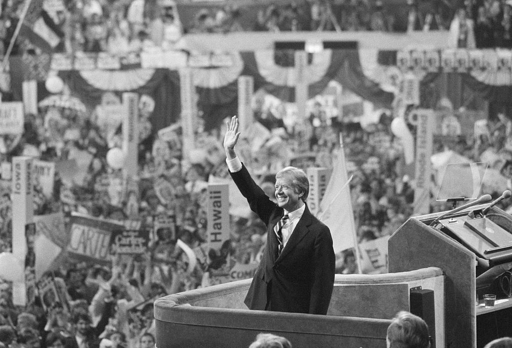 Jimmy Carter at Democratic National Convention