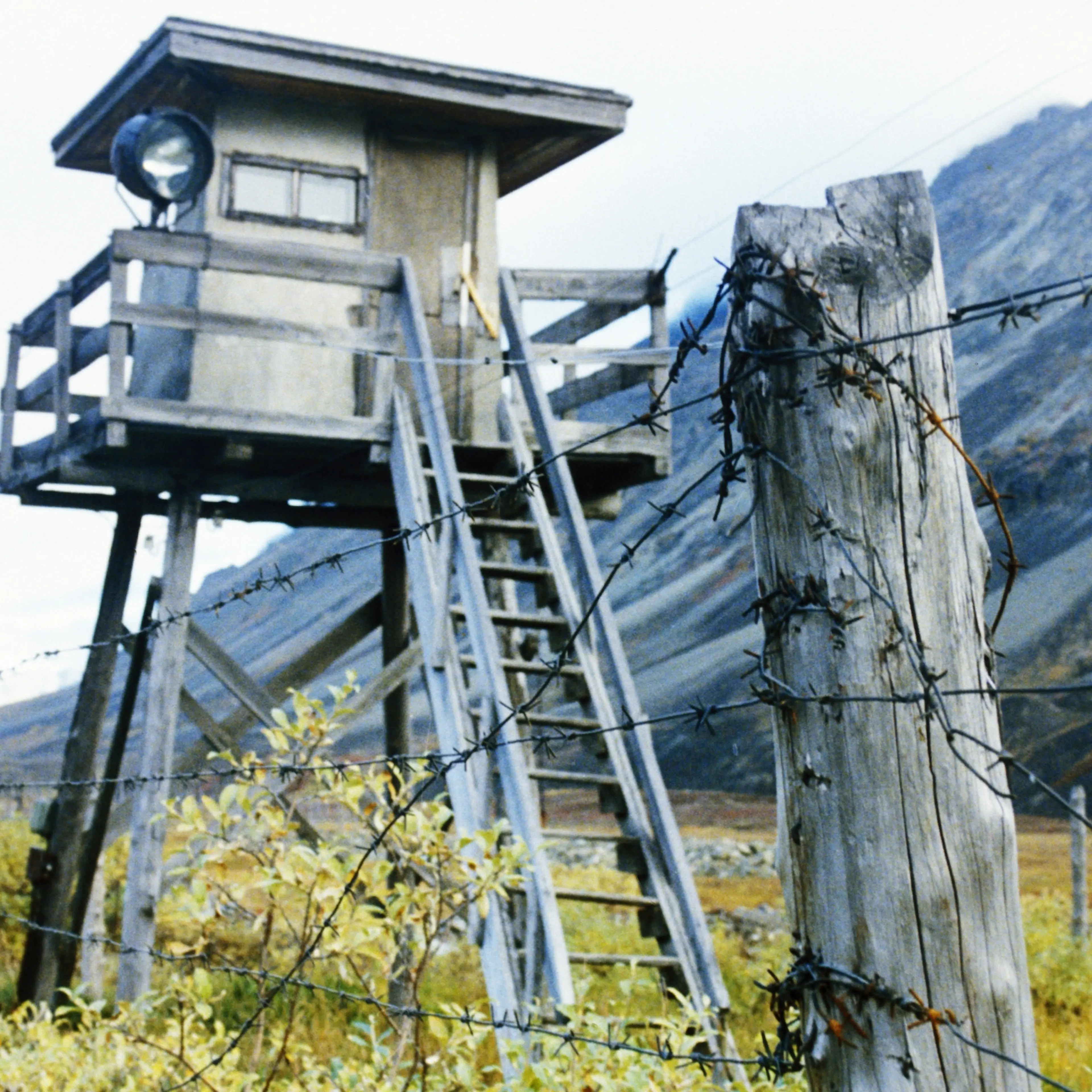 The remains of a stalin-era gulag in chukotka, russian far east.