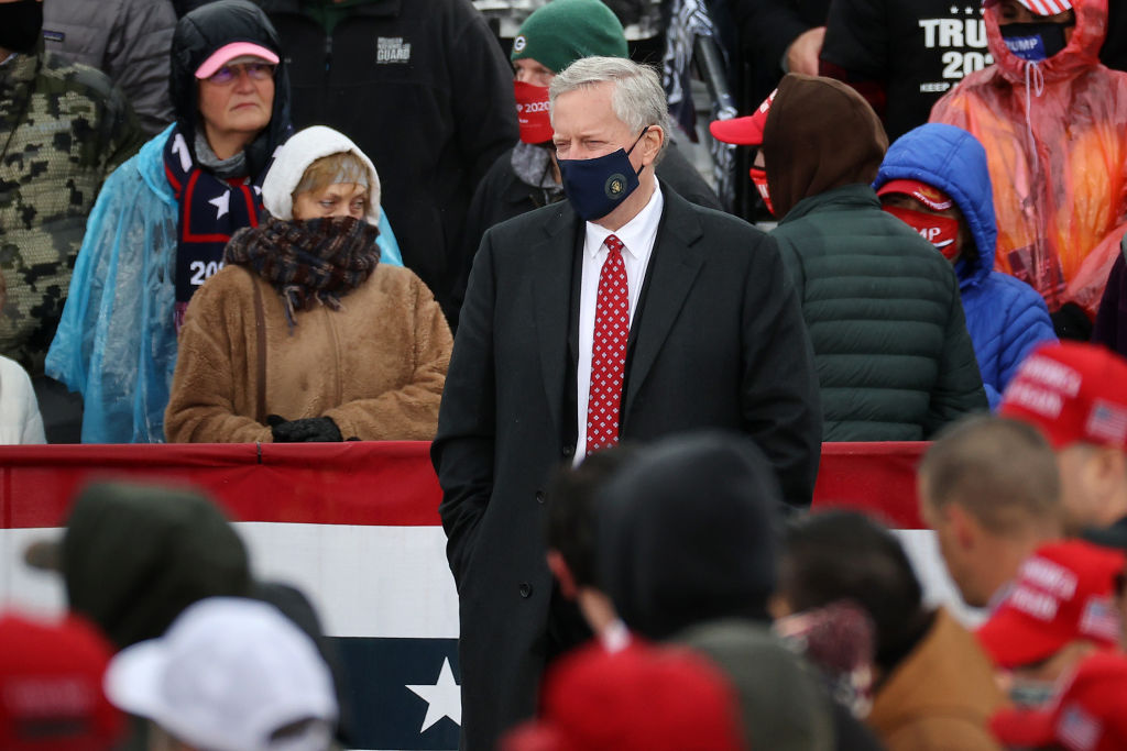 Donald Trump Campaigns For Re-Election In Michigan