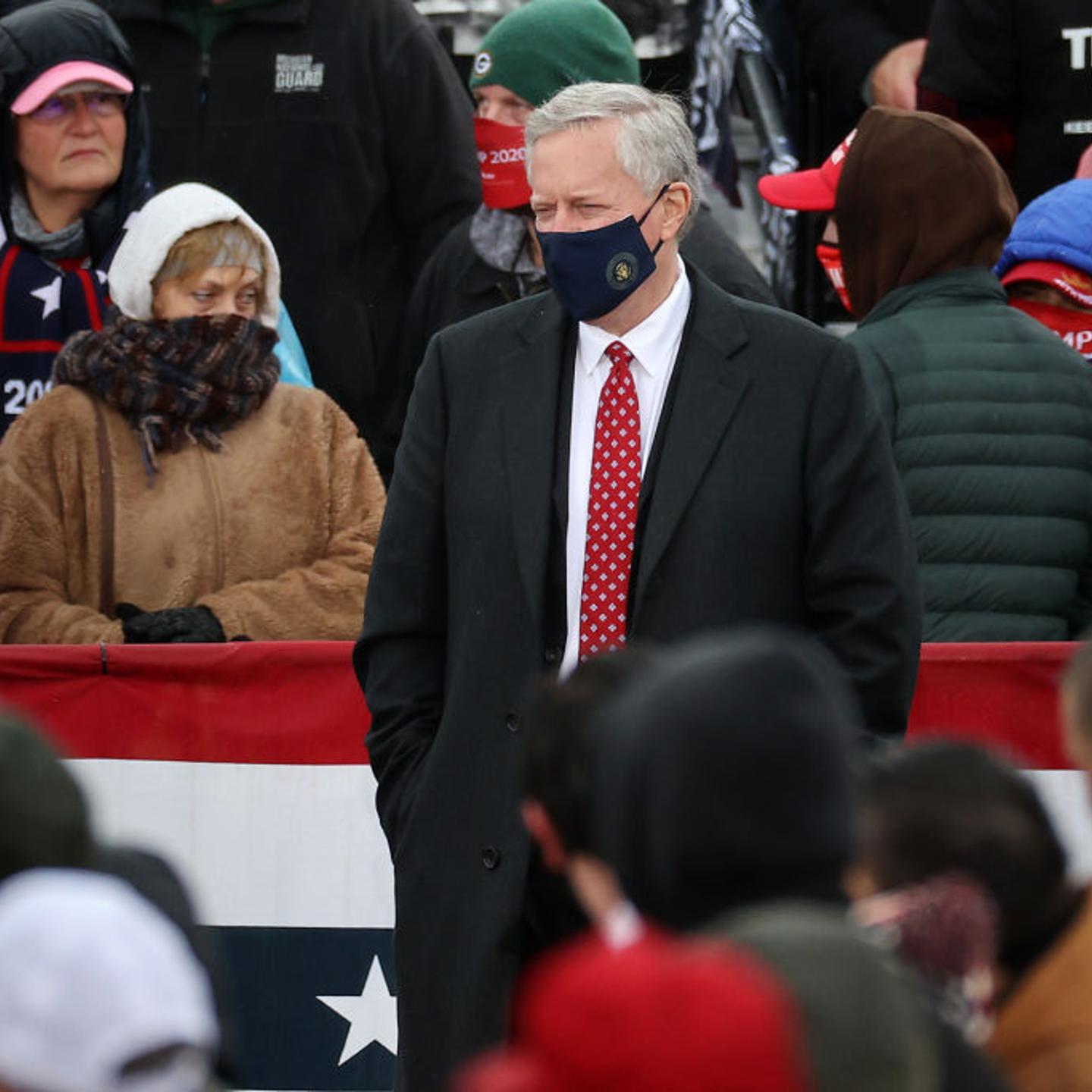Donald Trump Campaigns For Re-Election In Michigan