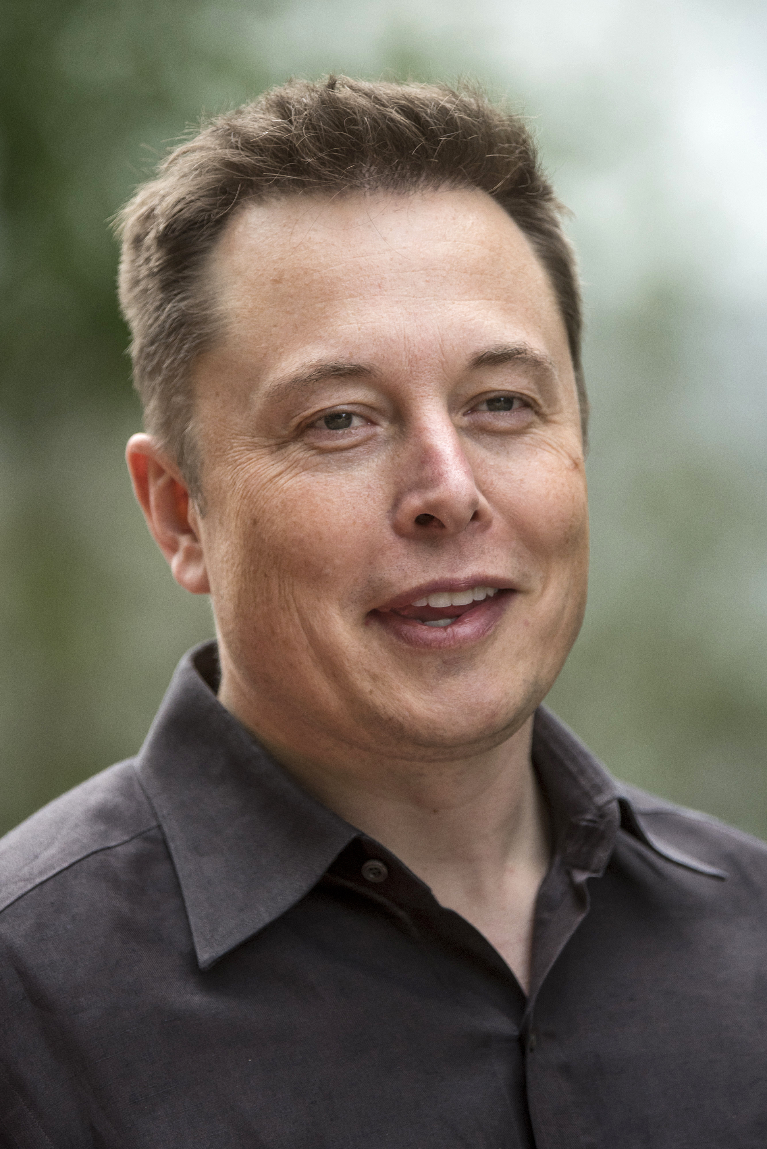 Elon Musk at the Allen & Co. Media and Technology Conference in Sun Valley, Idaho on July 8, 2015.