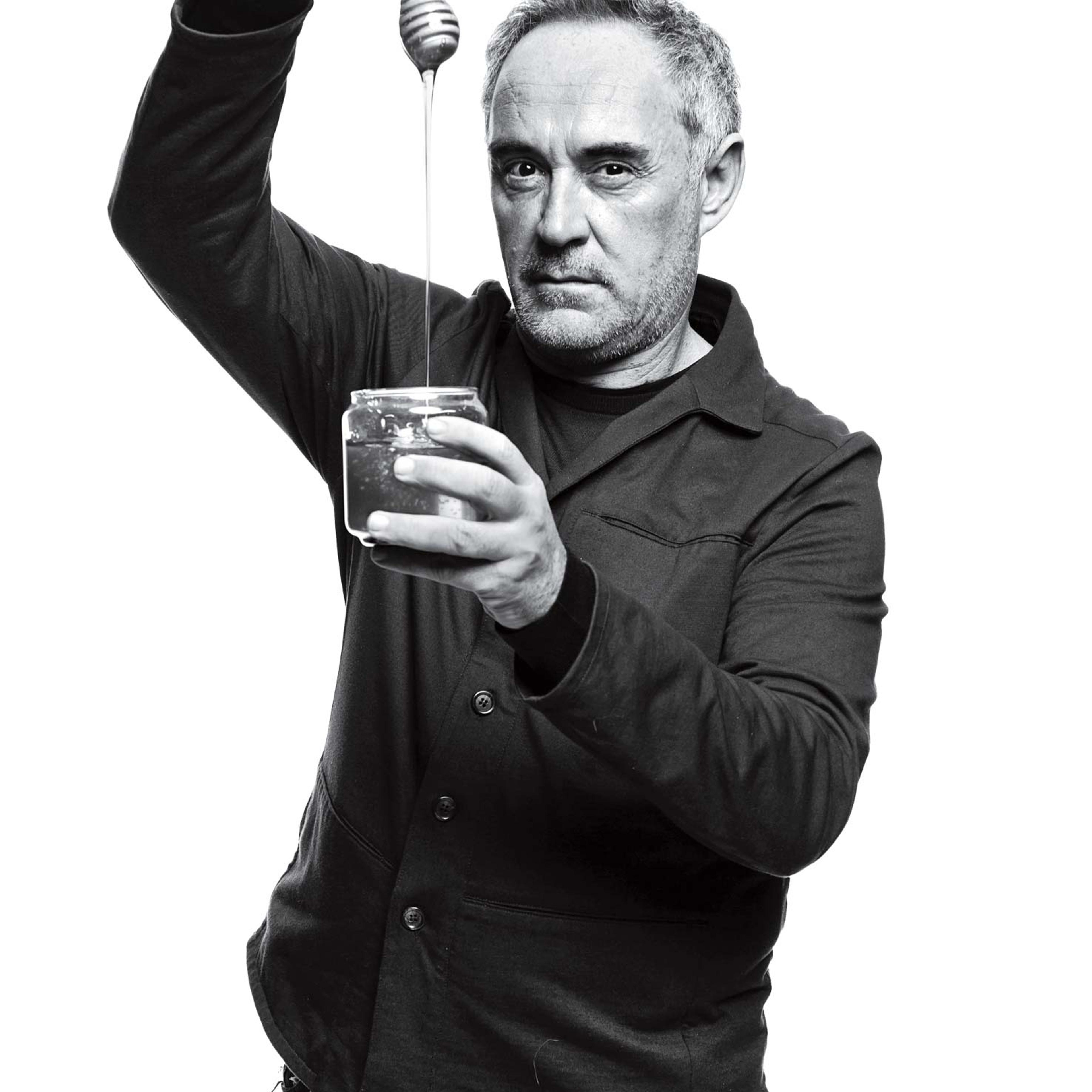 Chef Ferran Adrià Honey Portrait