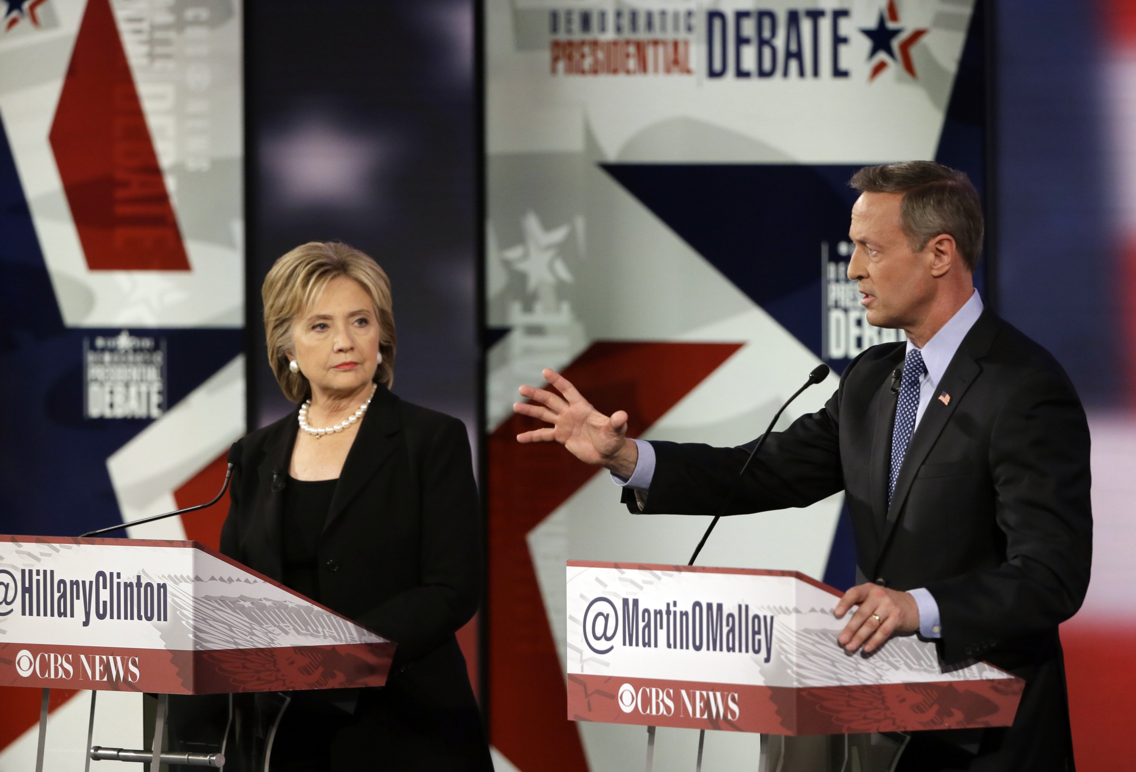 Martin O'Malley, Hillary Rodham Clinton