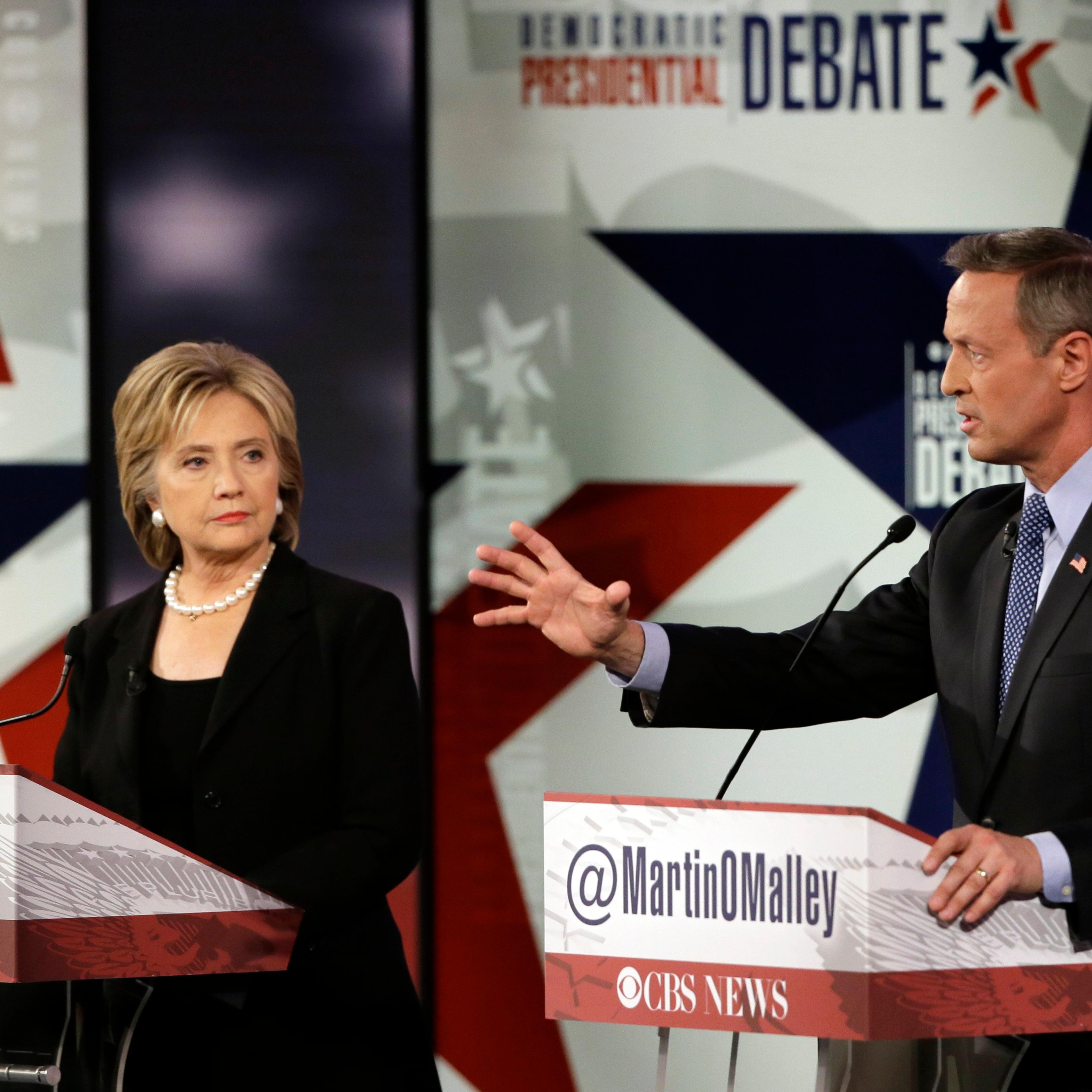 Martin O'Malley, Hillary Rodham Clinton