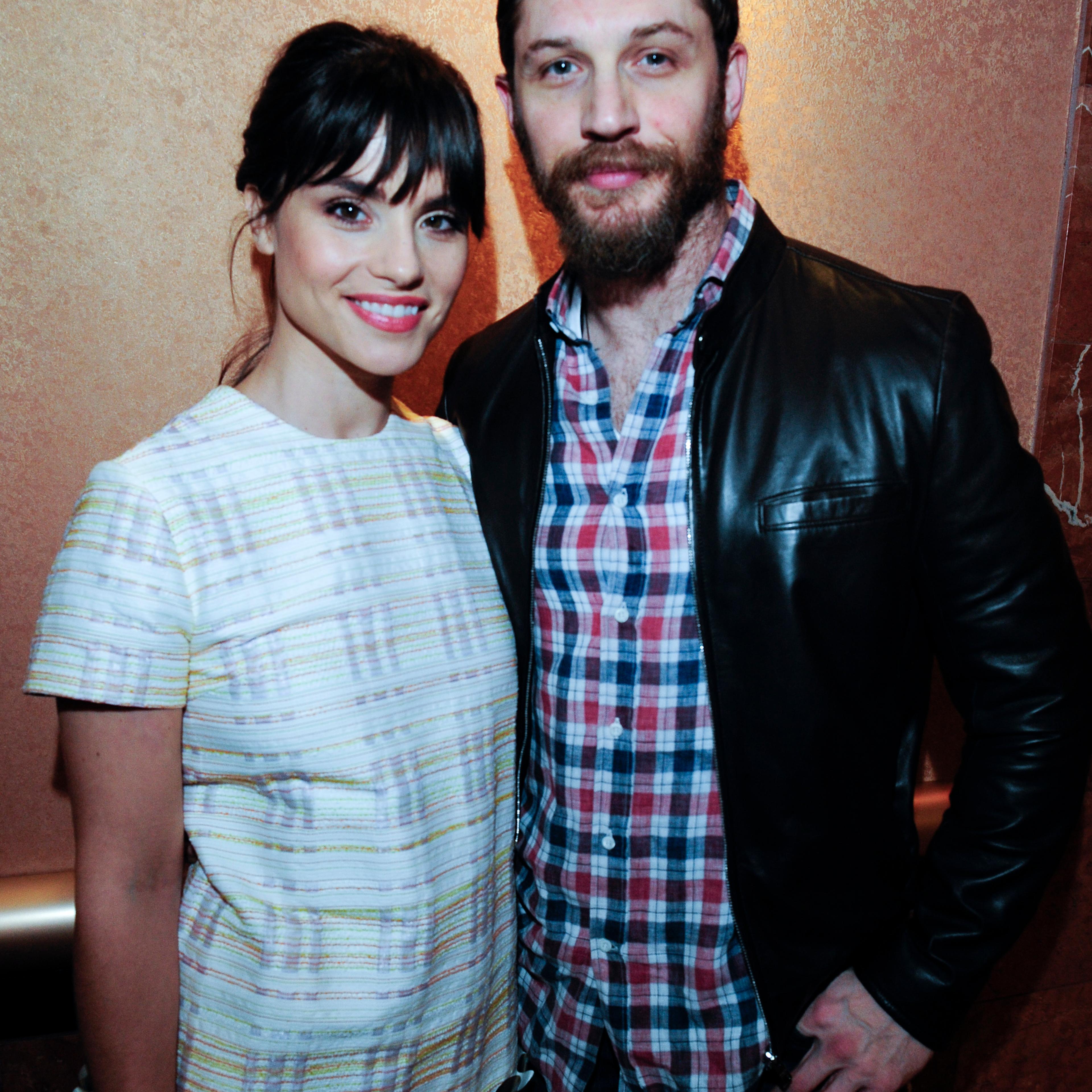 Charlotte Riley and Tom Hardy attend the US Premiere of 'Grand Street' during the 26th Annual Palm Springs International Film Festival Film on Jan. 8, 2015 at The Regal Theater in Palm Springs, California.