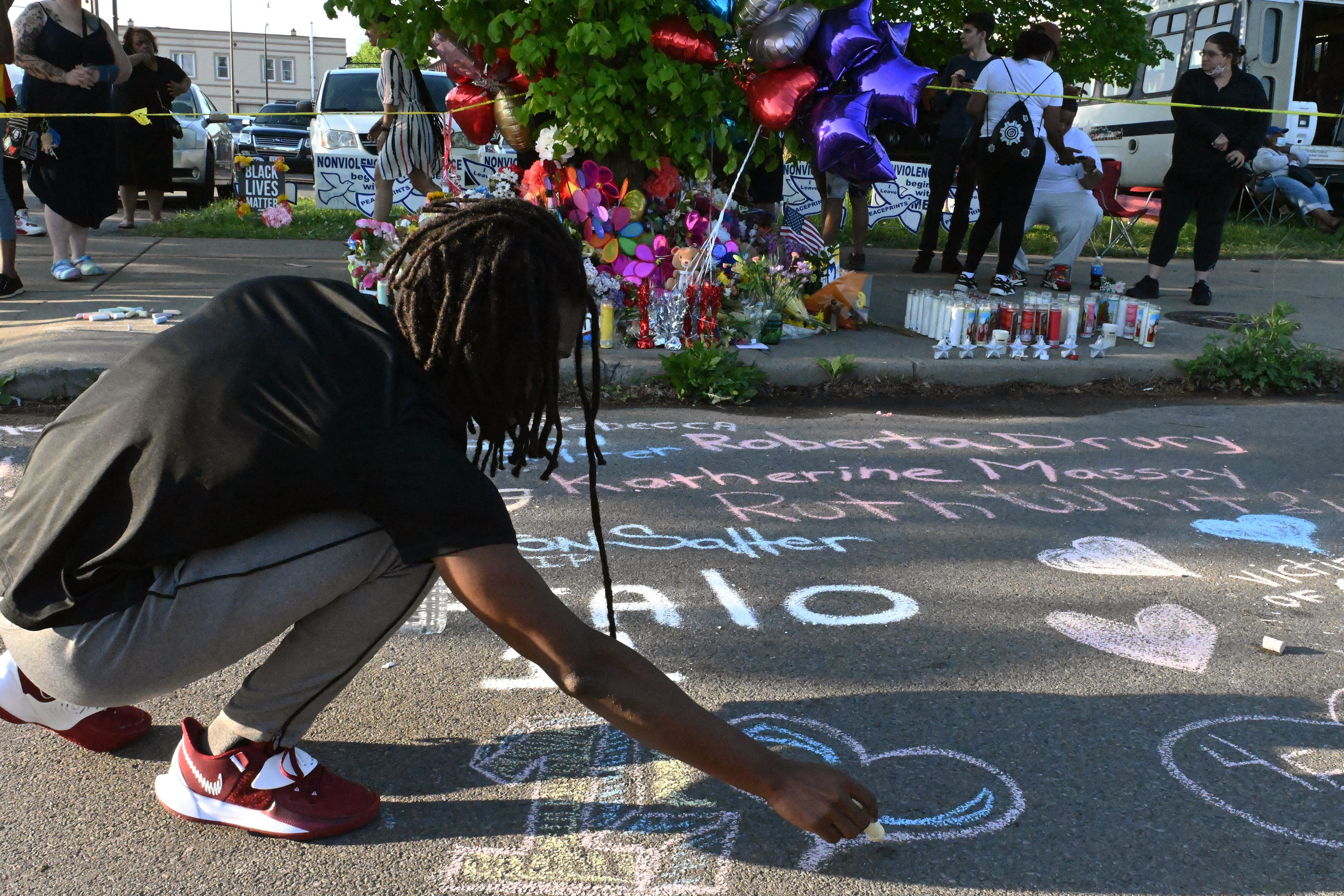 Buffalo shooting memorial