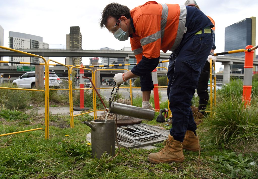 AUSTRALIA-HEALTH-VIRUS-SEWAGE