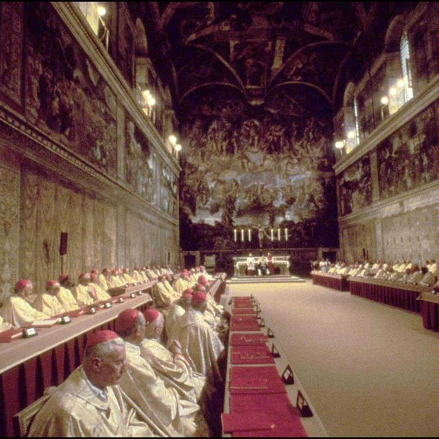 The Conclave in Rome, Italy in 1978