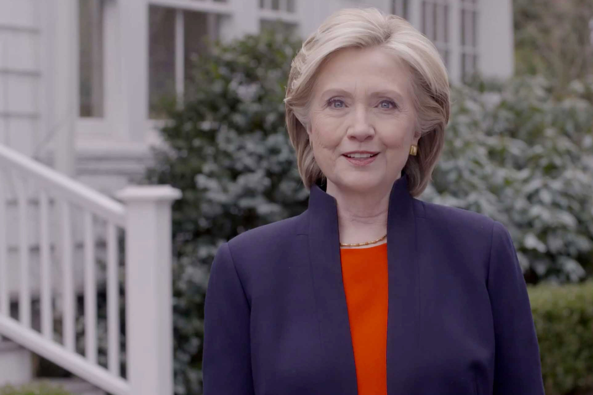 In this image taken from video posted to hillaryclinton.com Hillary Rodham Clinton announces her campaign for president on April 12, 2015,