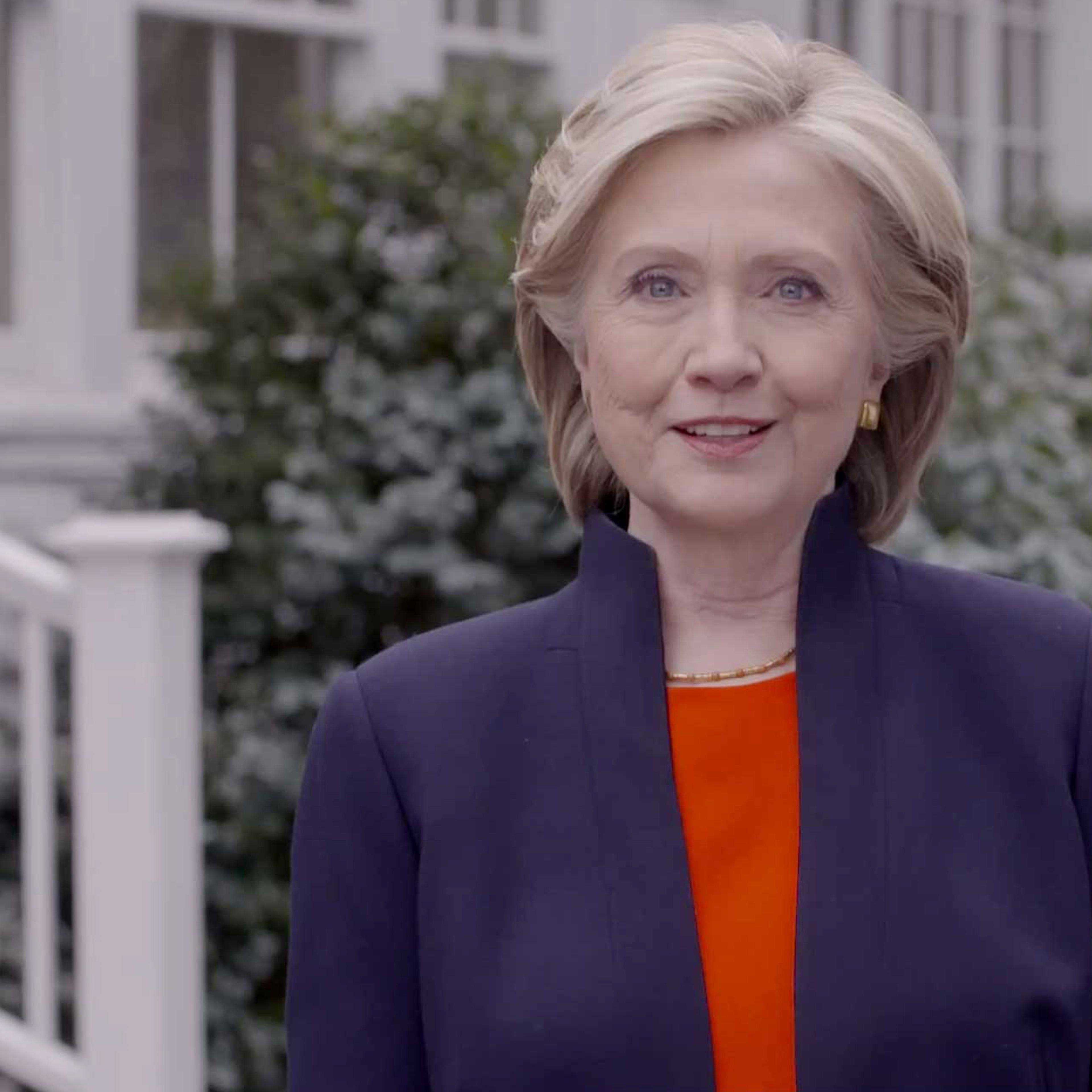In this image taken from video posted to hillaryclinton.com Hillary Rodham Clinton announces her campaign for president on April 12, 2015,