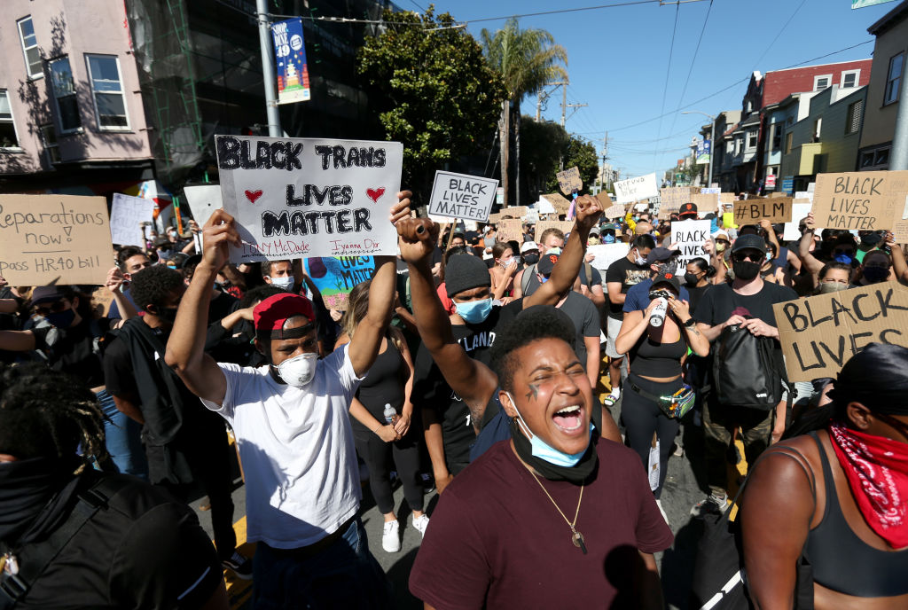 Protest Continue In San Francisco Over Death Of George Floyd In Minneapolis