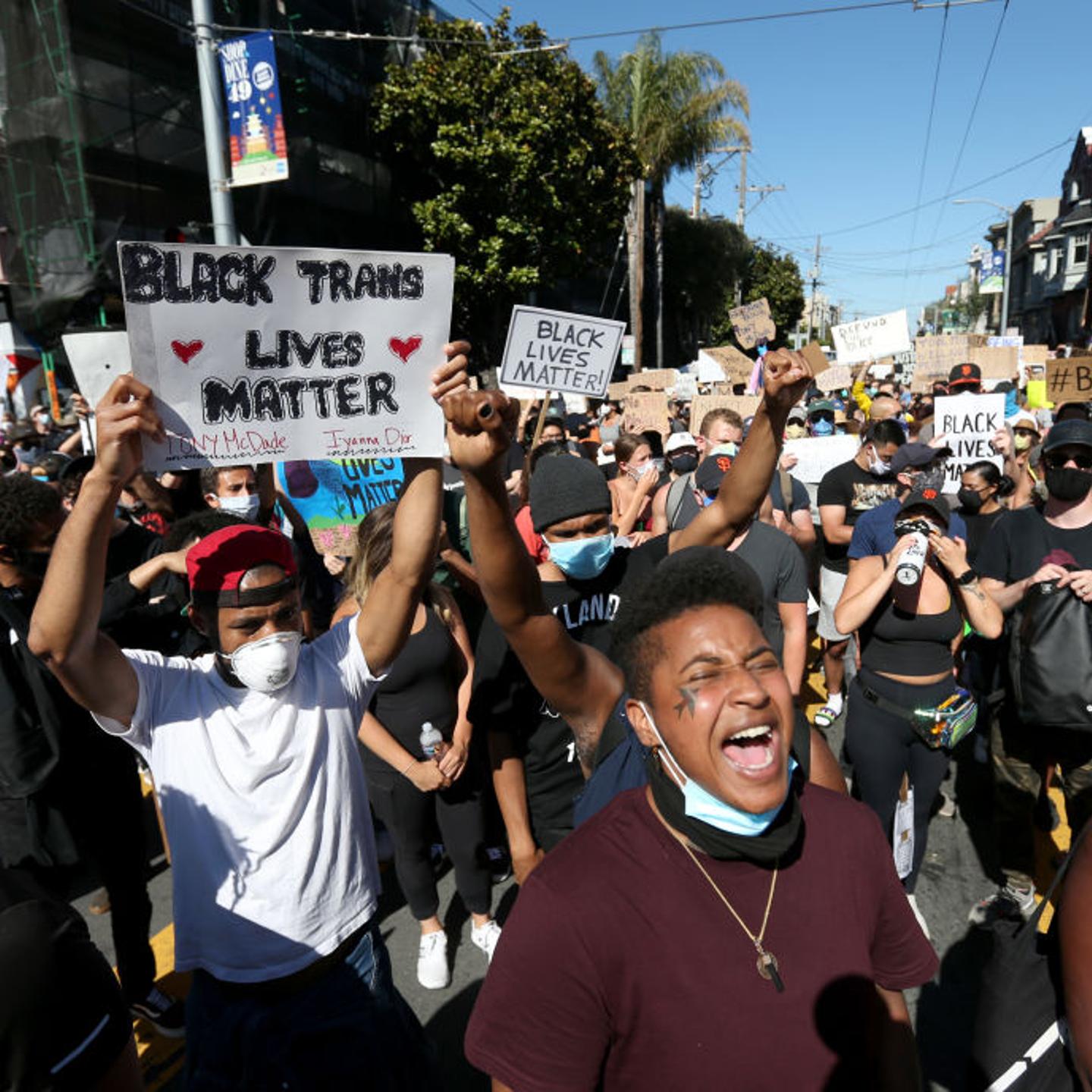 Protest Continue In San Francisco Over Death Of George Floyd In Minneapolis