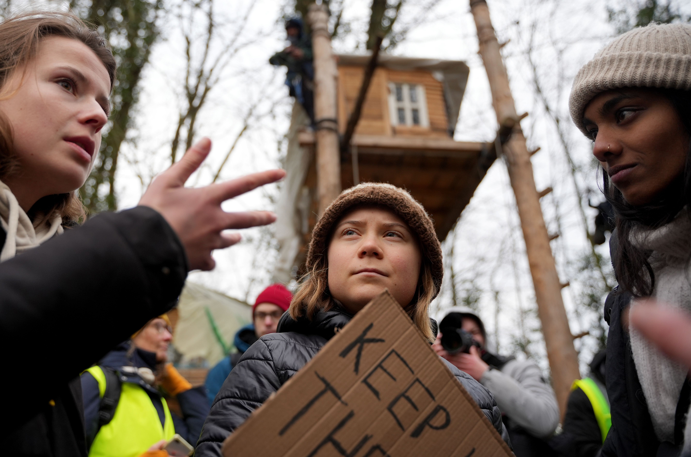 Climate activist Greta Thunberg