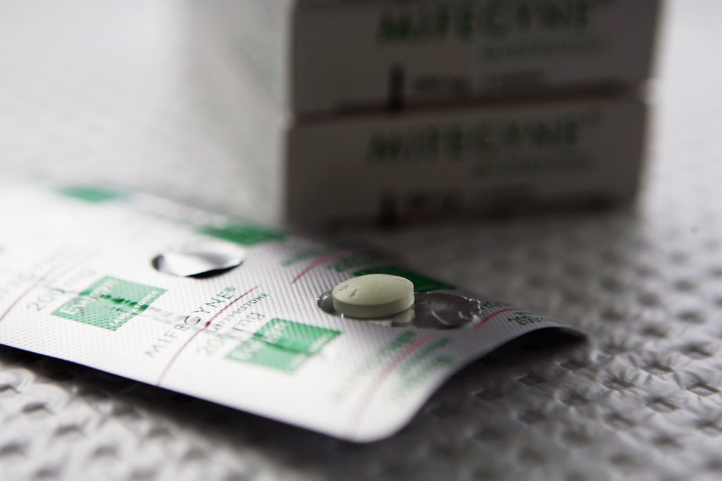 The abortion drug Mifepristone, also known as RU486.