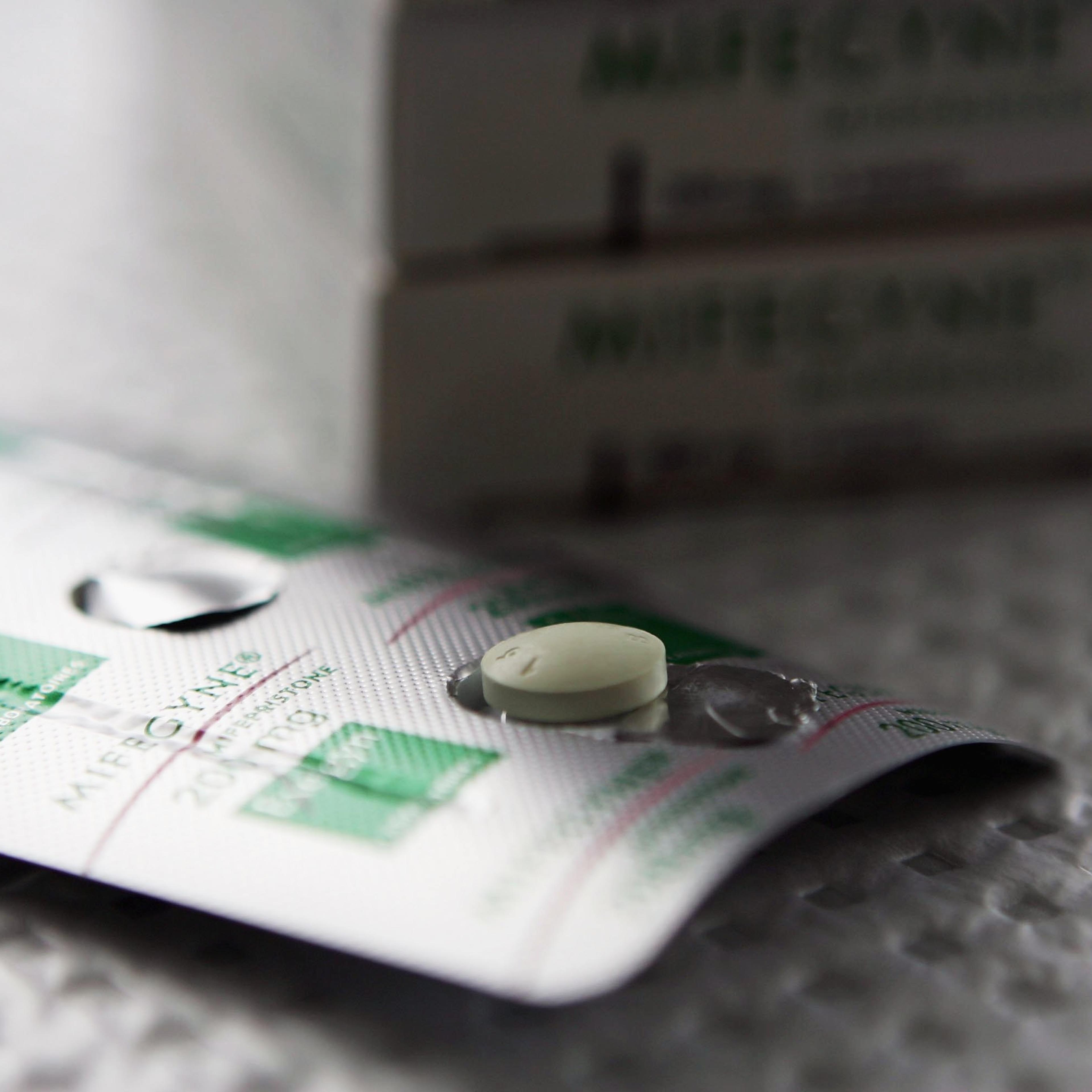 The abortion drug Mifepristone, also known as RU486.