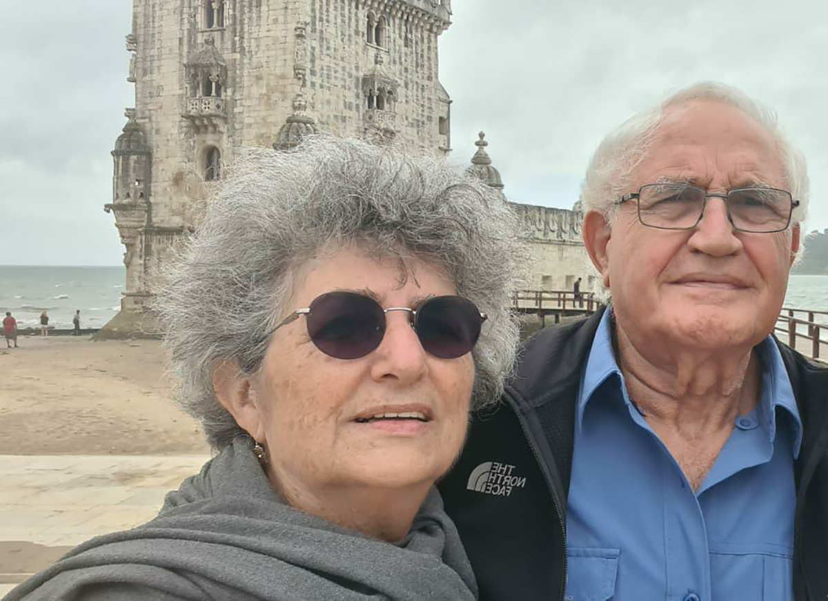 Adina, left, and Said David Moshe