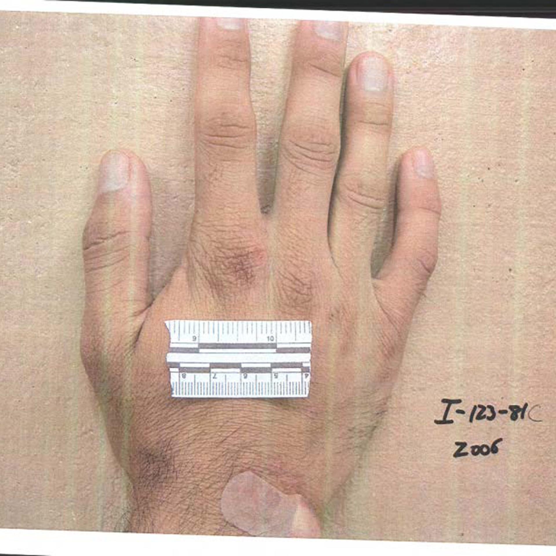 one of 200 images of Guantanamo Bay prisoners released by the US department of defense
