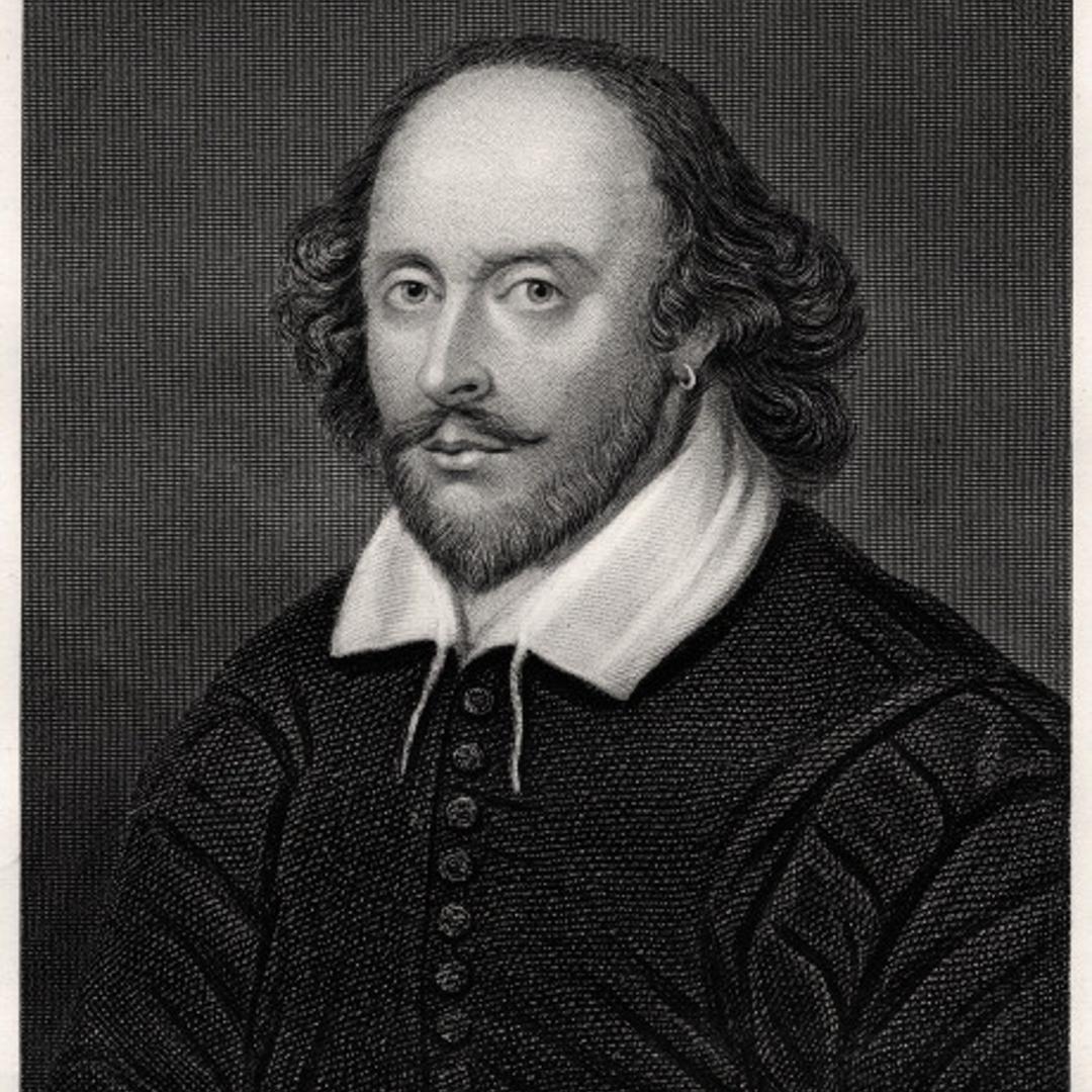 William Shakespeare, English playwright, 19th century. Artist: E Scriven