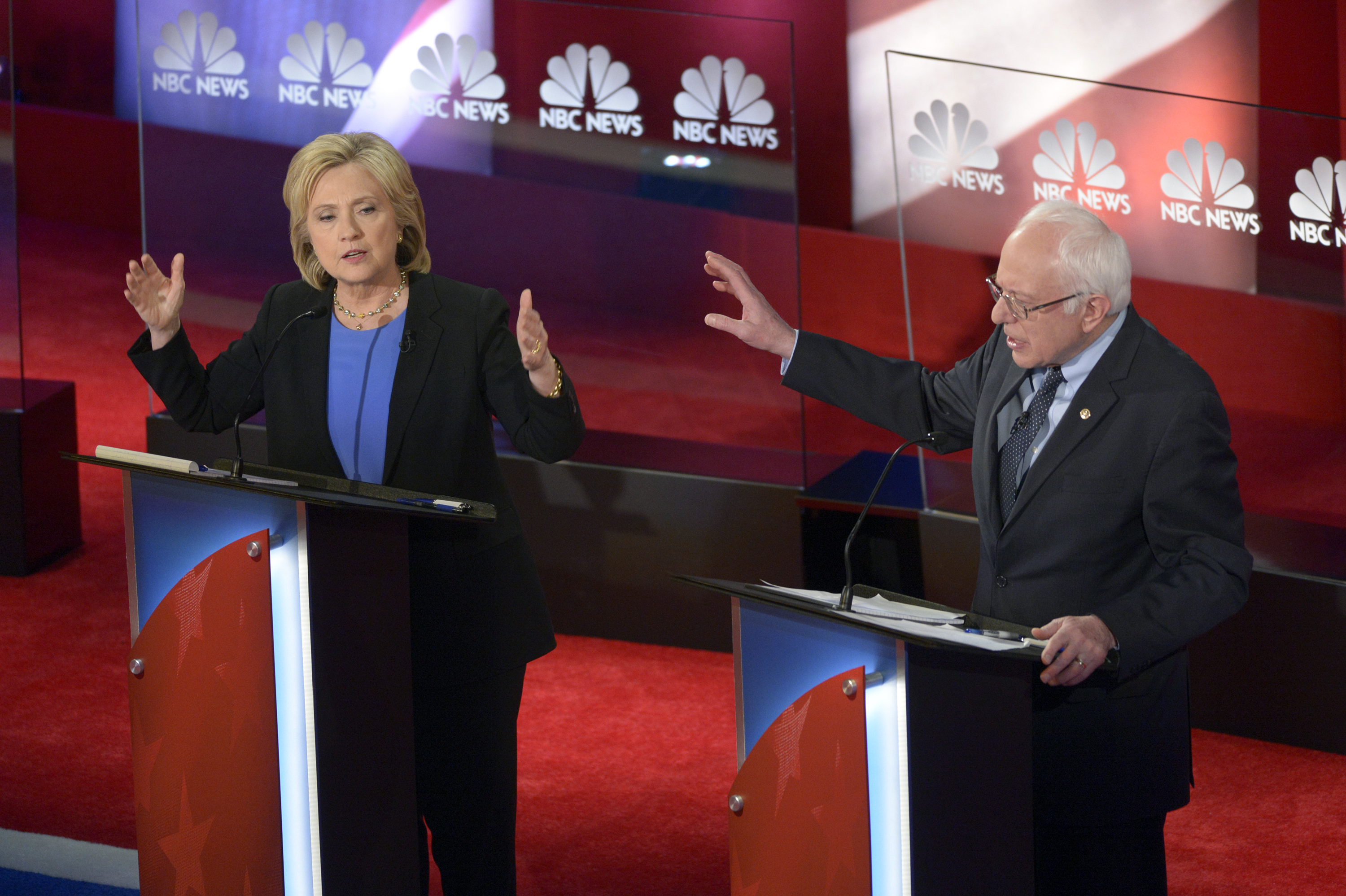 Bernie Sanders Hillary Clinton