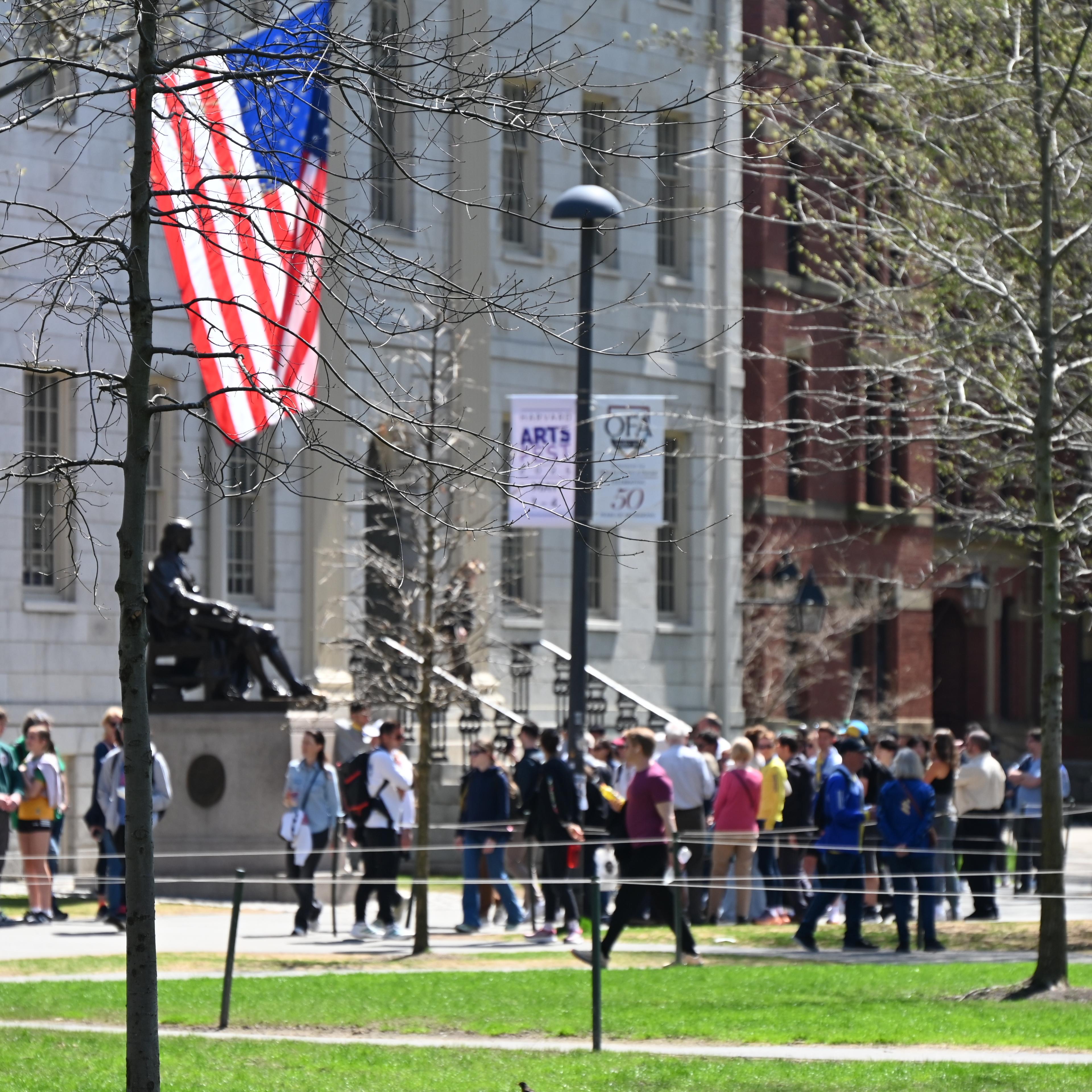 Harvard University sues Trump administration over frozen federal grants