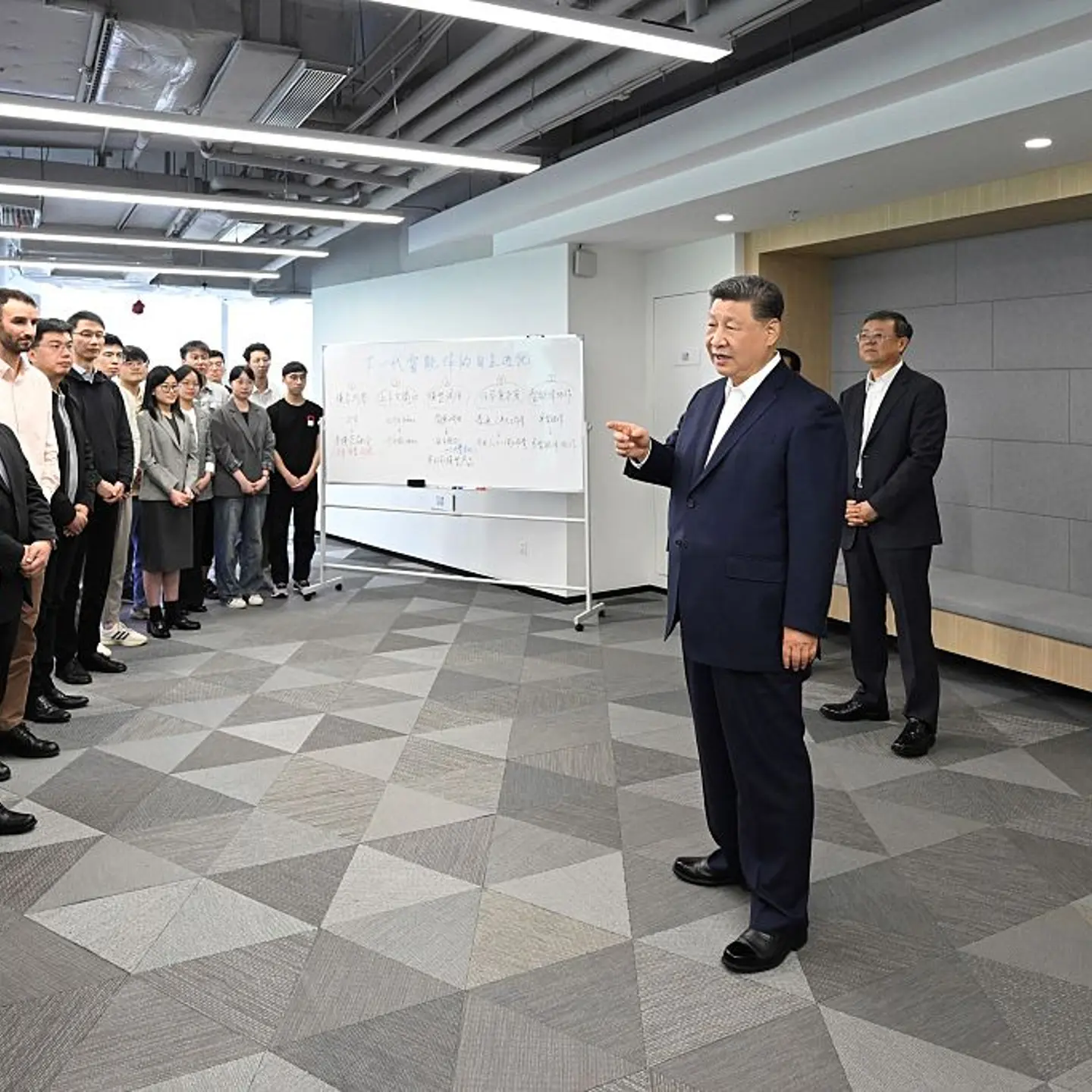 CHINA-SHANGHAI-XI JINPING-INSPECTION-AI INDUSTRY (CN)