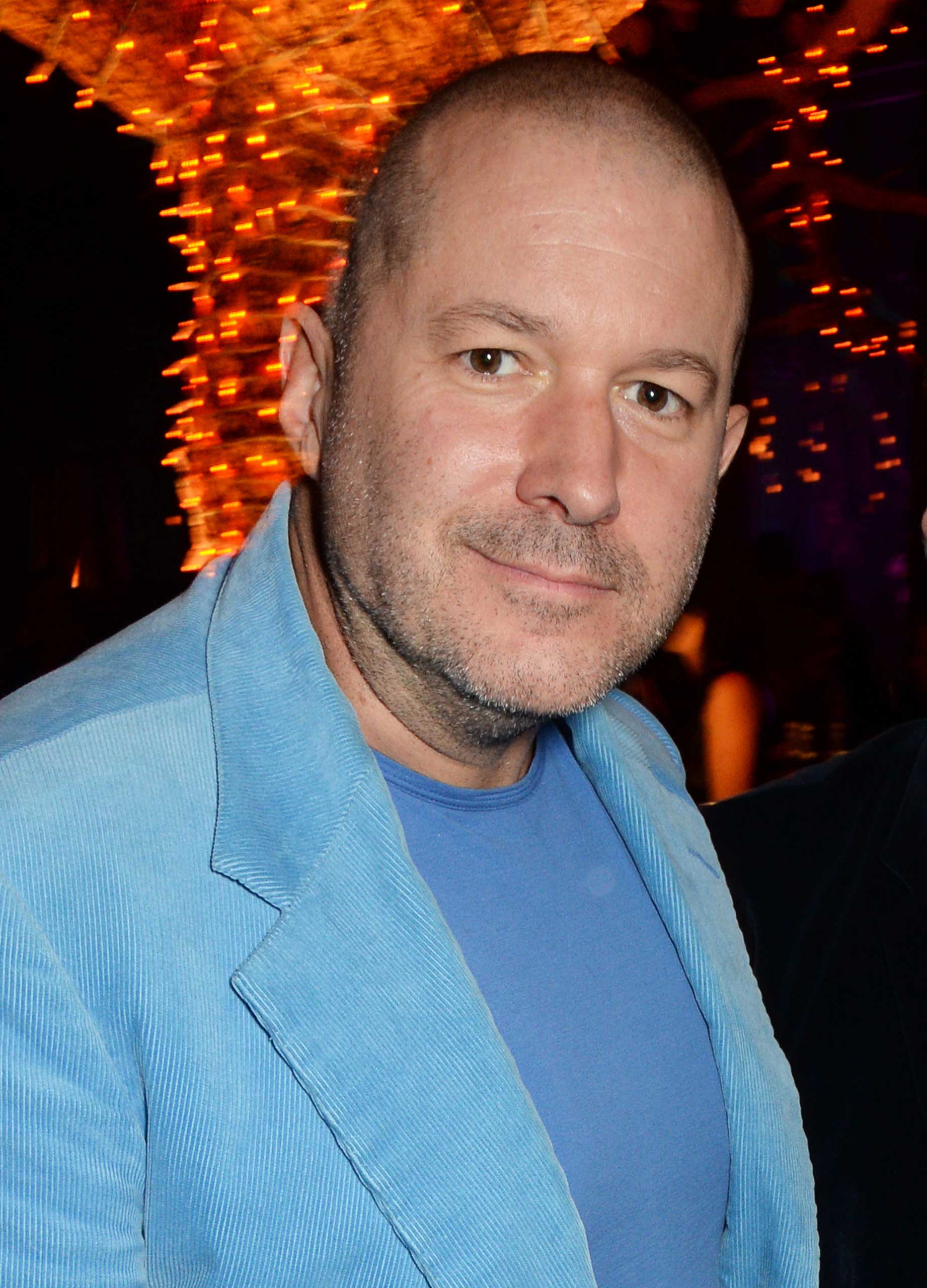 Sir Jonathan Ive attend Sushisamba's second anniversary celebration with a performance by Lily Allen at VIP at Sushi Samba on Nov. 11, 2014 in London.