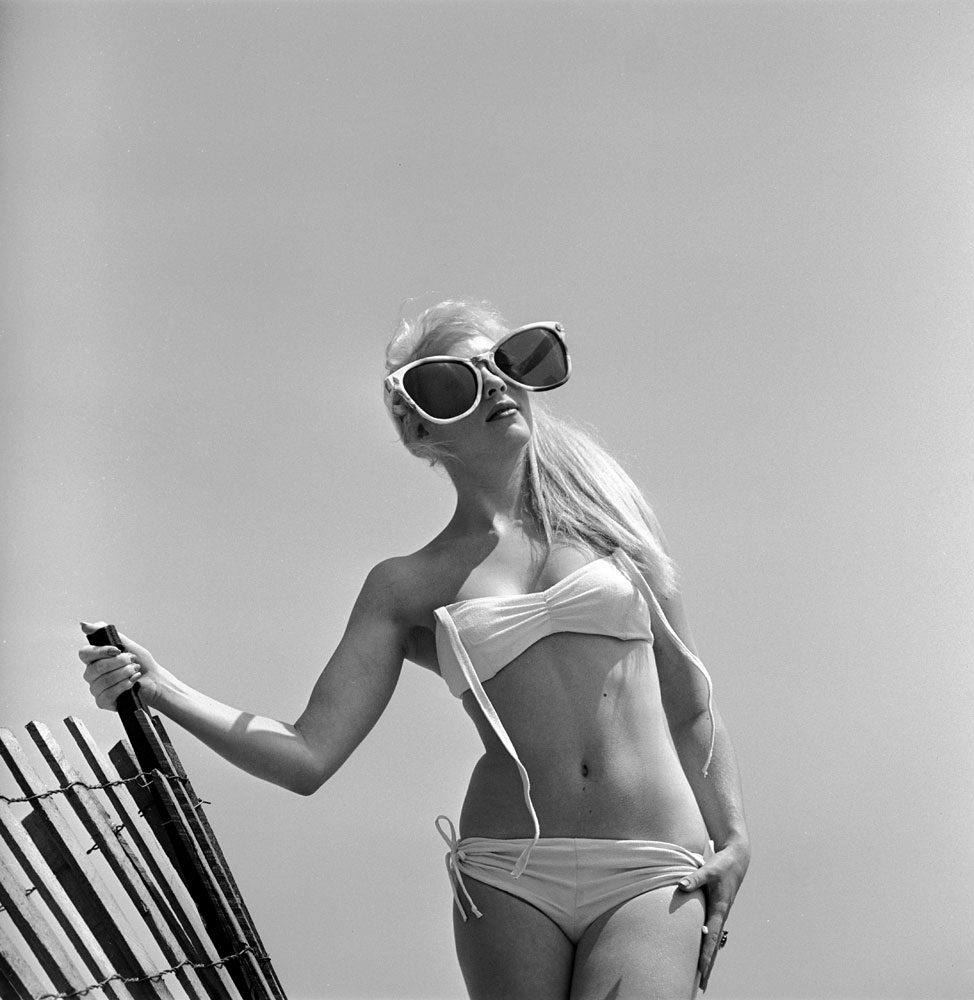 Model June Pickney, 1960.