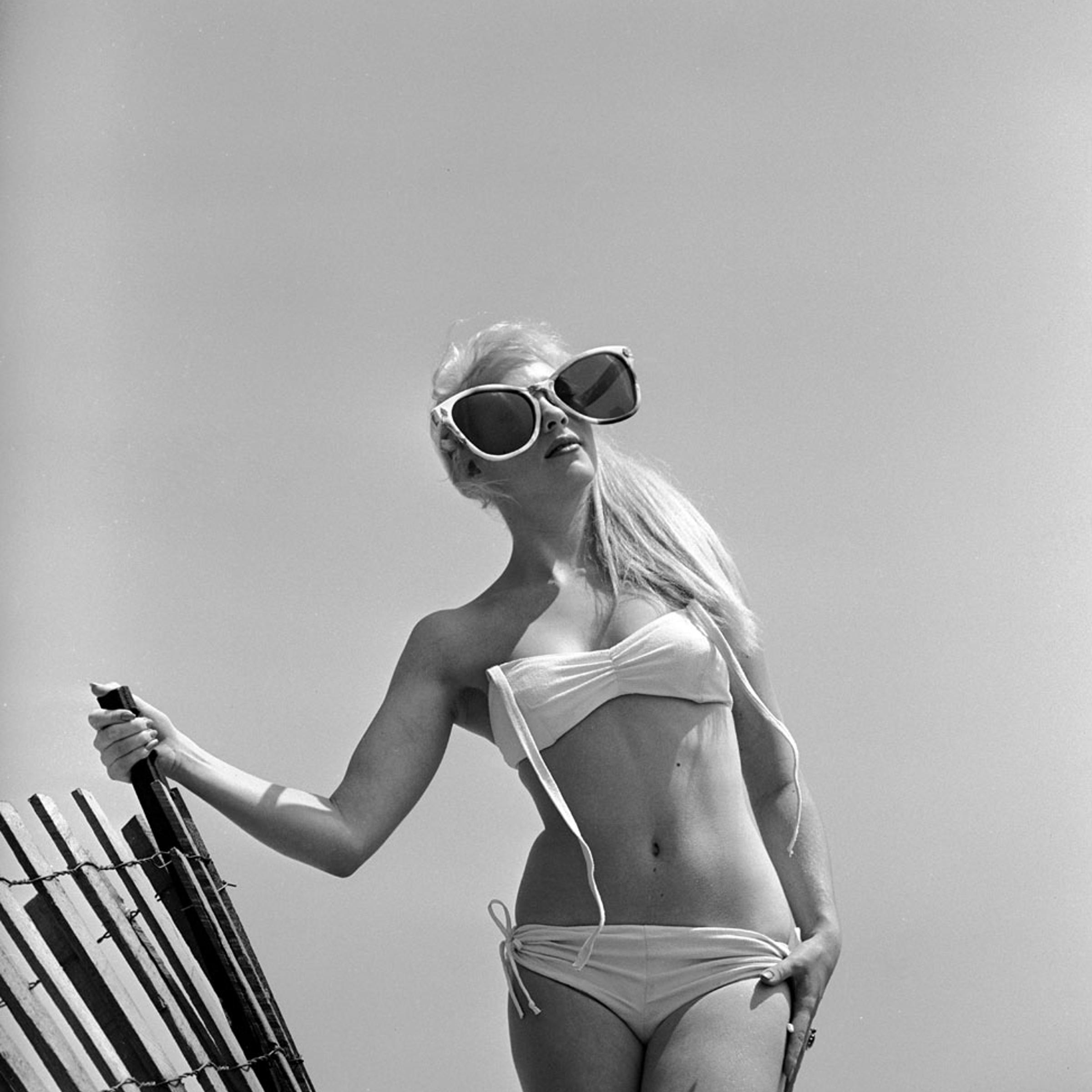 Model June Pickney, 1960.