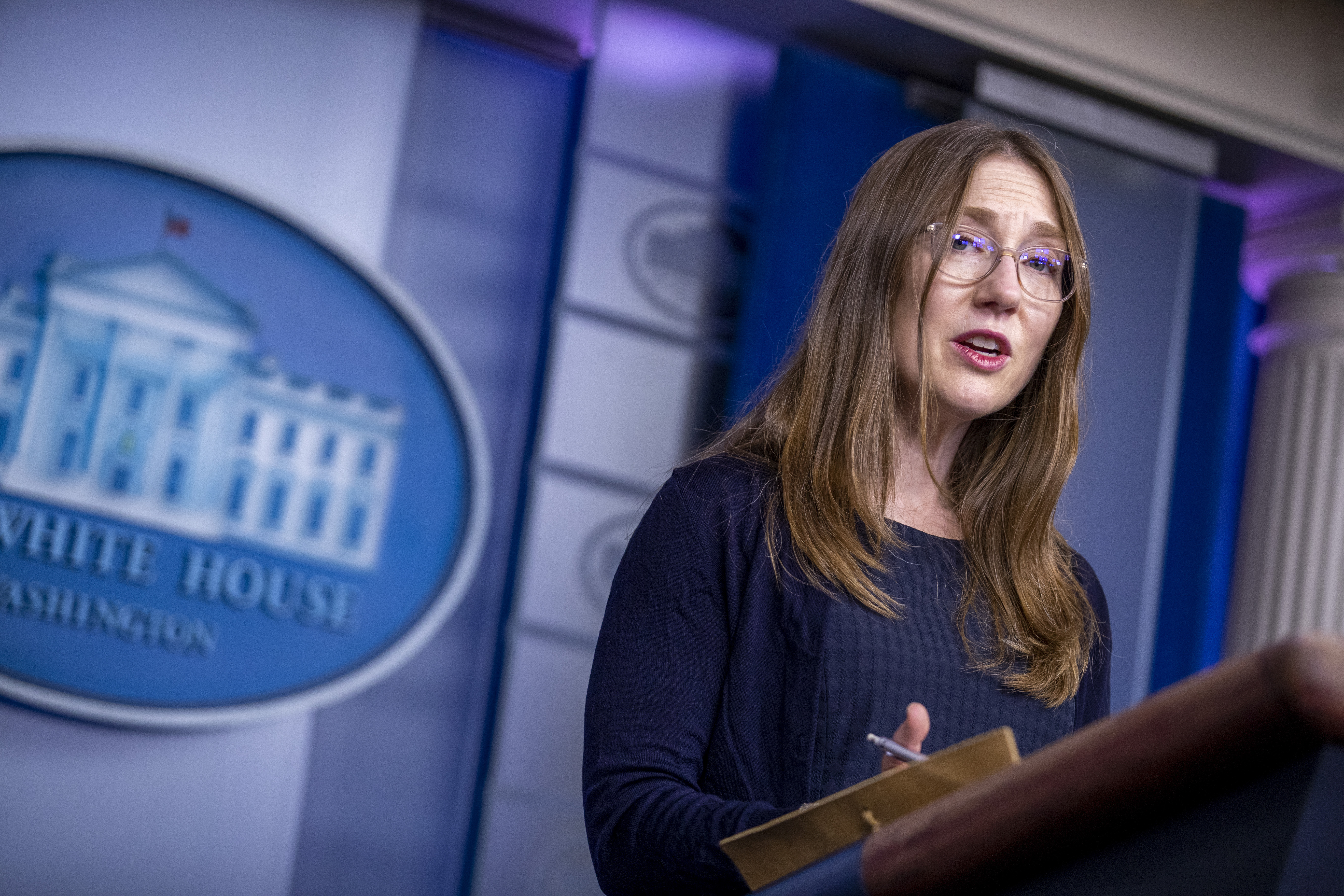 White House Press Secretary Jen Psaki Holds Briefing