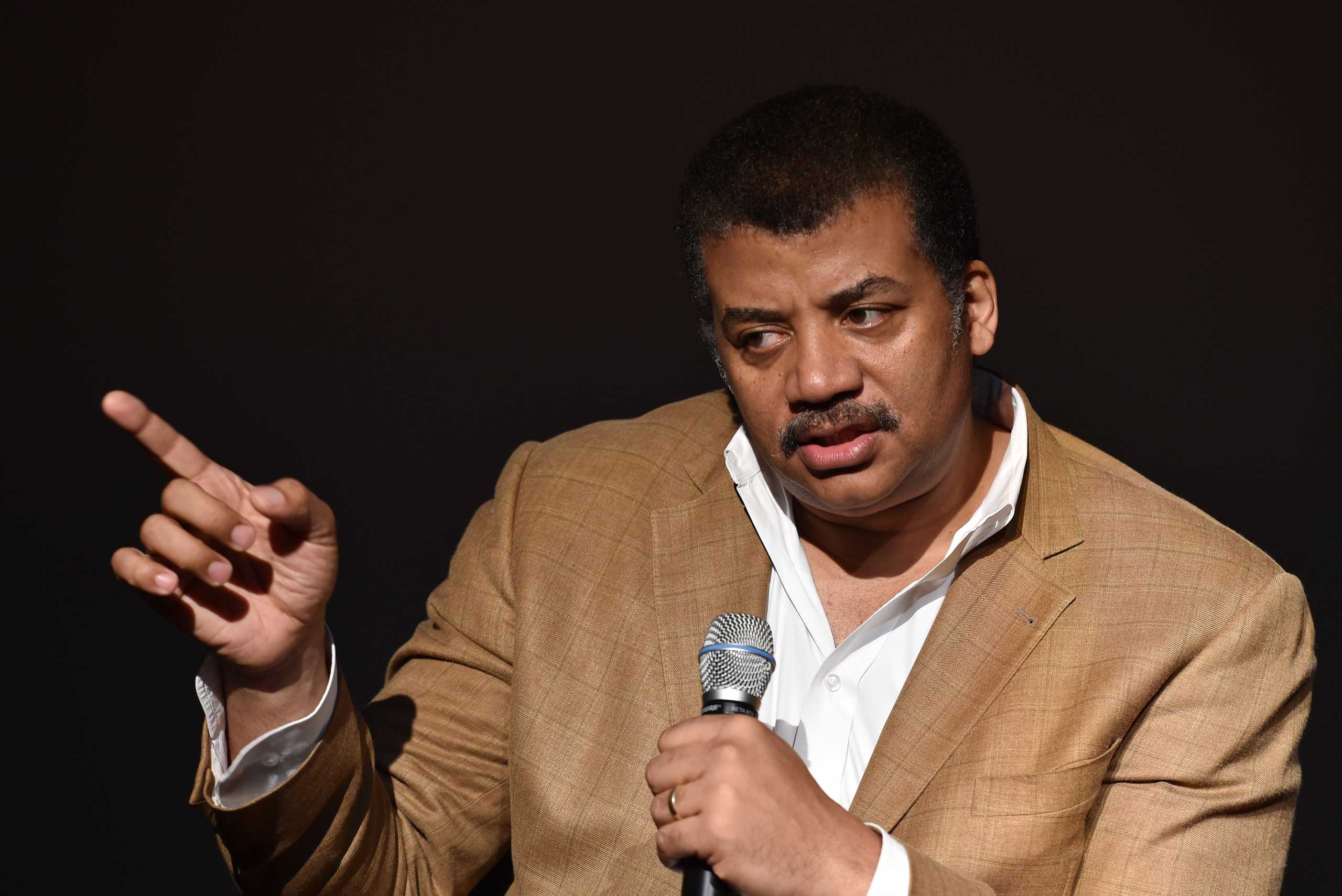 Neil deGrasse Tyson in New York in 2014.