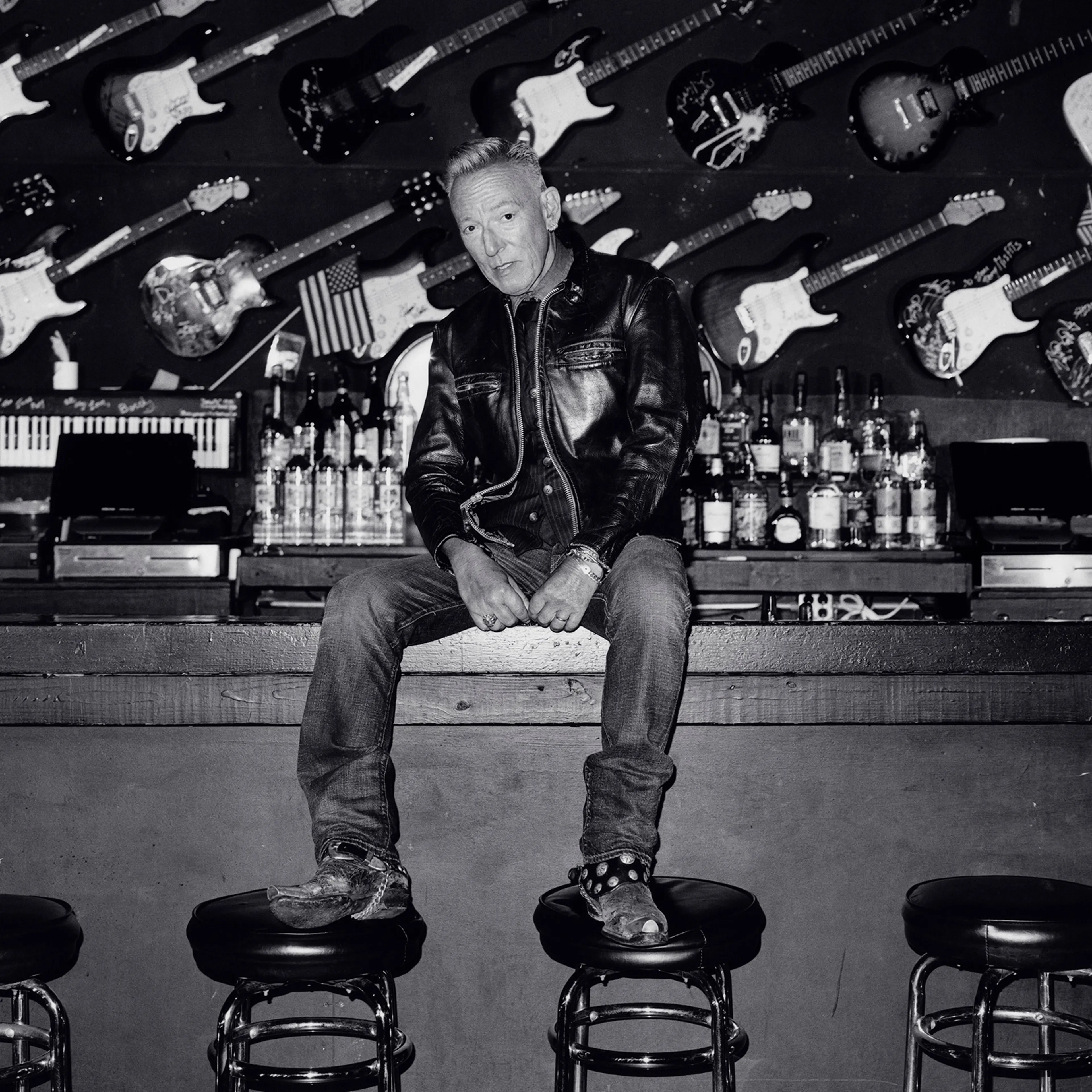 Bruce Springsteen photographed at The Stone Pony in Asbury Park, N.J. on Sept. 3, 2025.