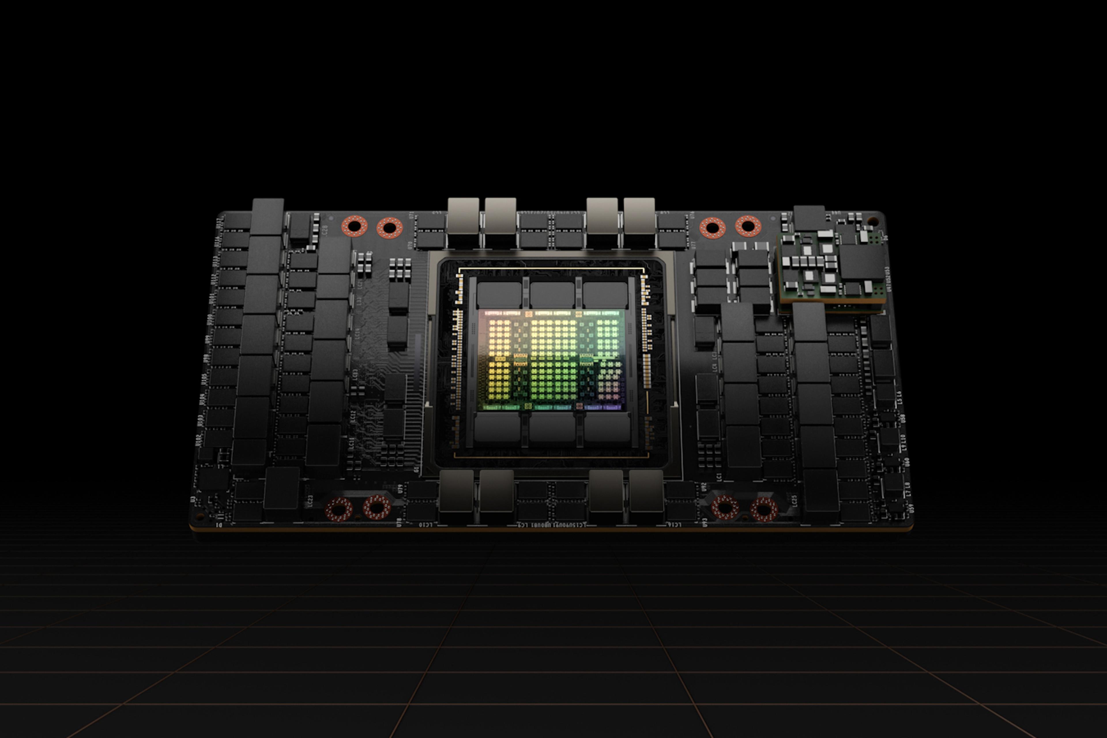 Nvidia's H100 SXM.
