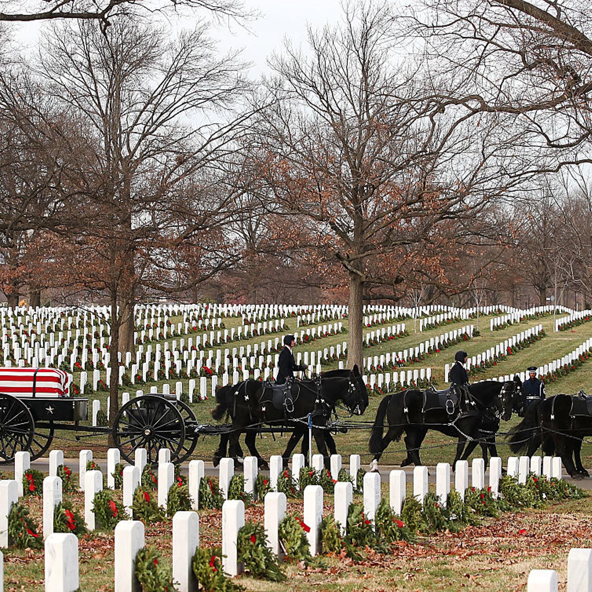 Air Force Major Killed During Iraq War Buried At Arlington National Cemetery